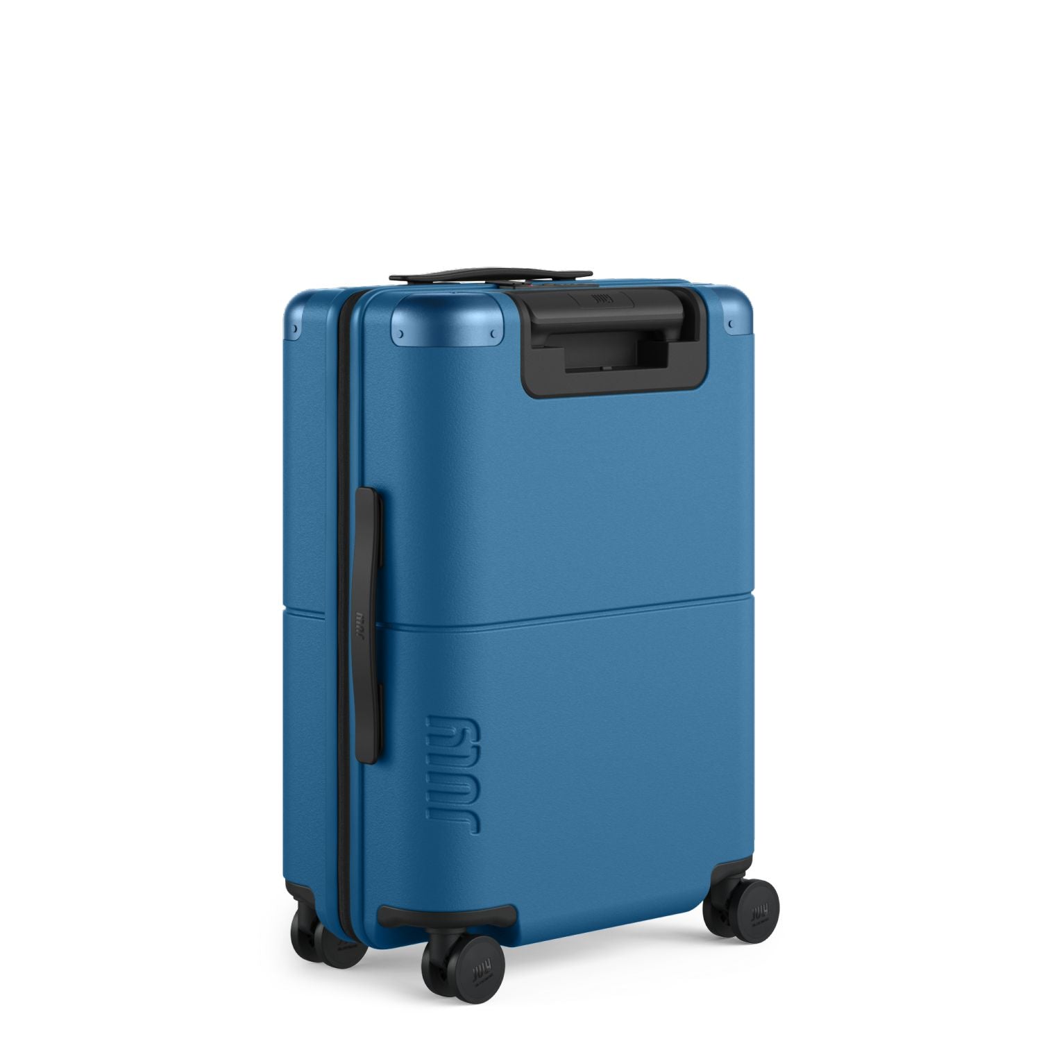 July Carry On Original Polycarbonate 21" Luggage With Power Bank & Usb/Usb-C Cable - Ocean Blue