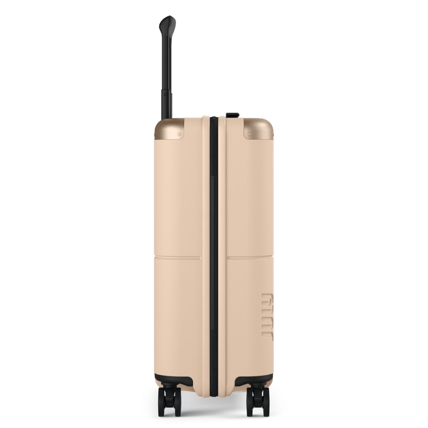 July Carry On Original Polycarbonate 21" Luggage With Power Bank & Usb/Usb-C Cable - Sand