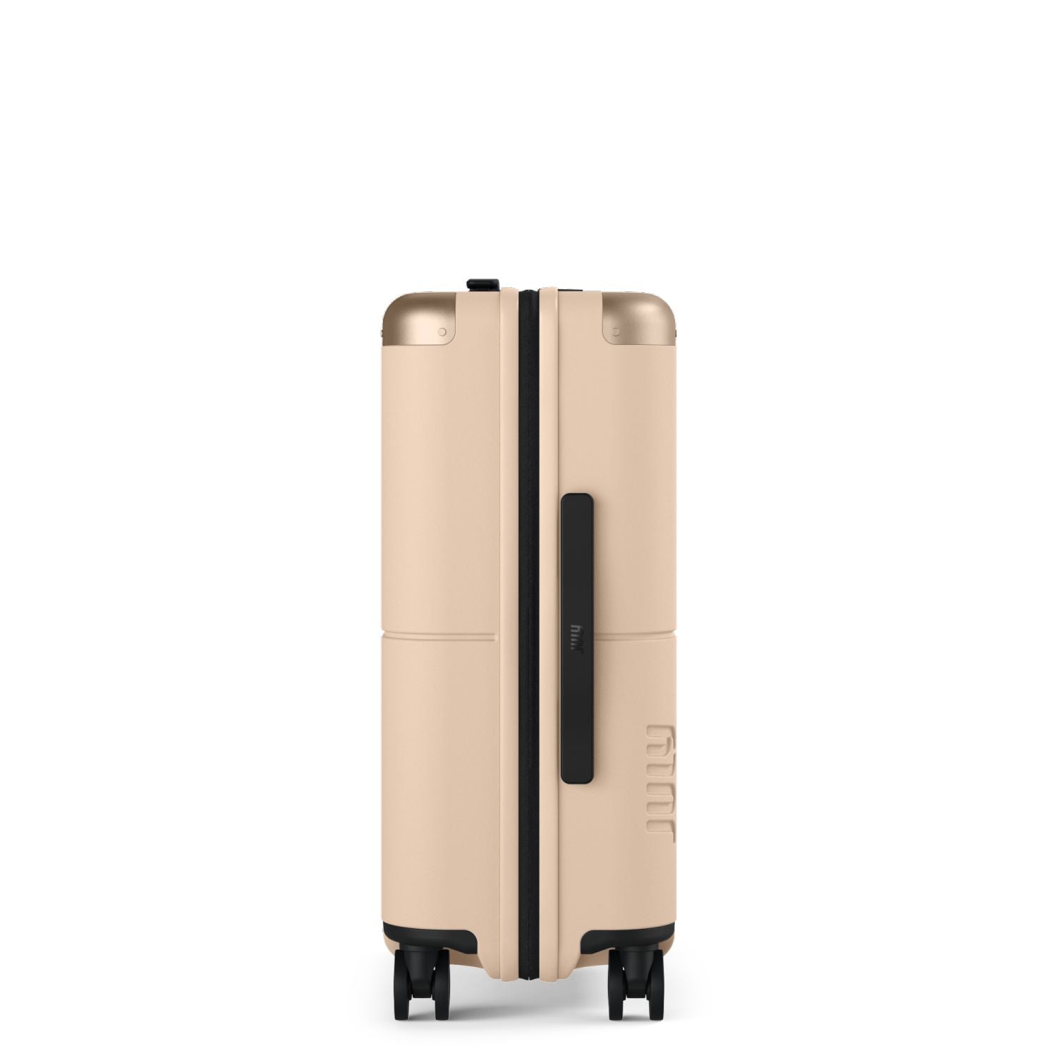 July Carry On Original Polycarbonate 21" Luggage With Power Bank & Usb/Usb-C Cable - Sand