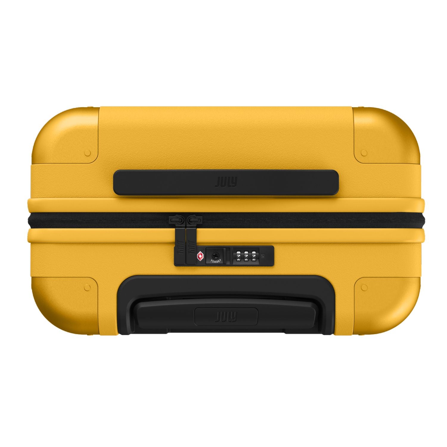 July Carry On Original Polycarbonate 21" Luggage With Power Bank & Usb/Usb-C Cable - Yellow