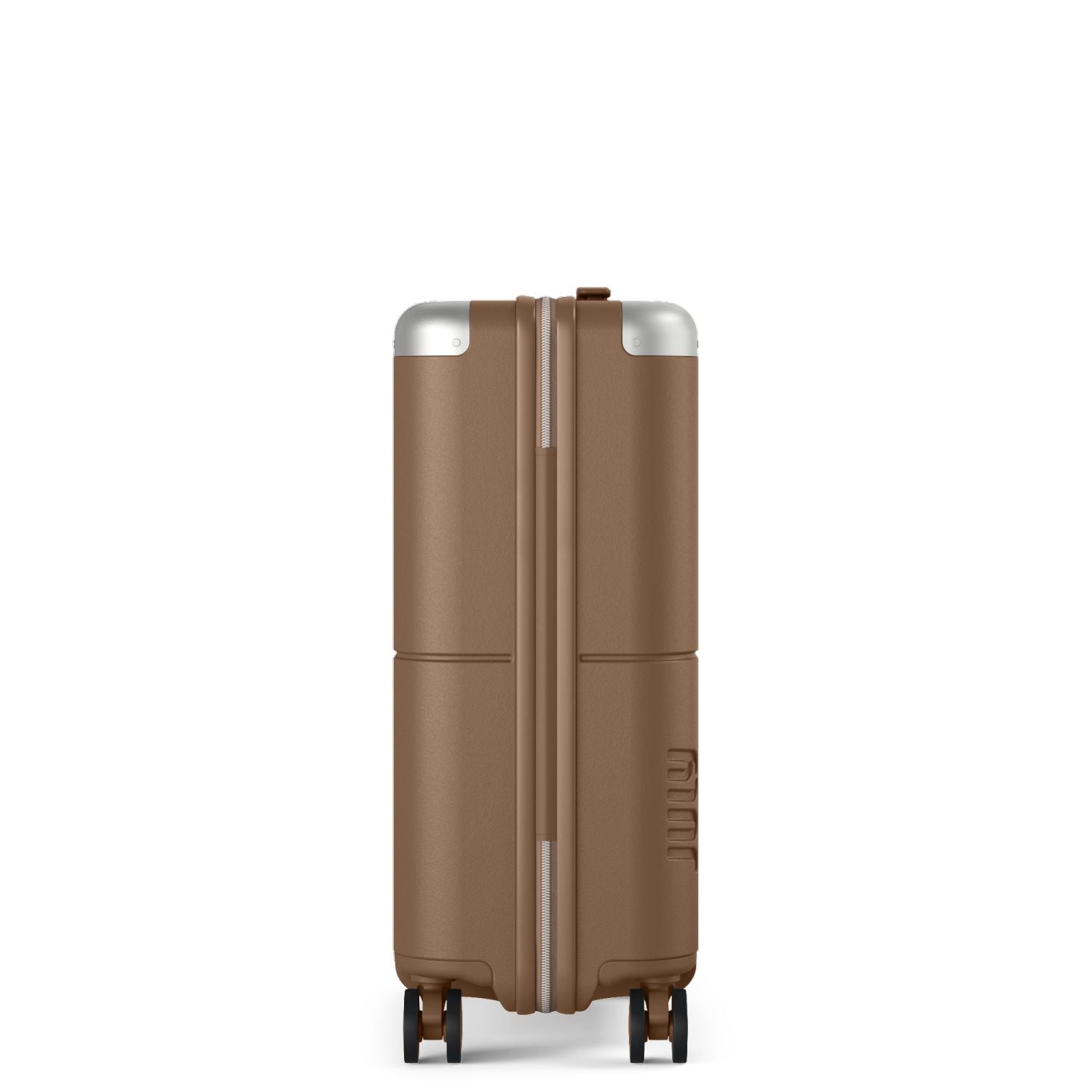 July Carry On Original Polycarbonate 21" Luggage With Power Bank & USB/USB-C Cable - Toffee
