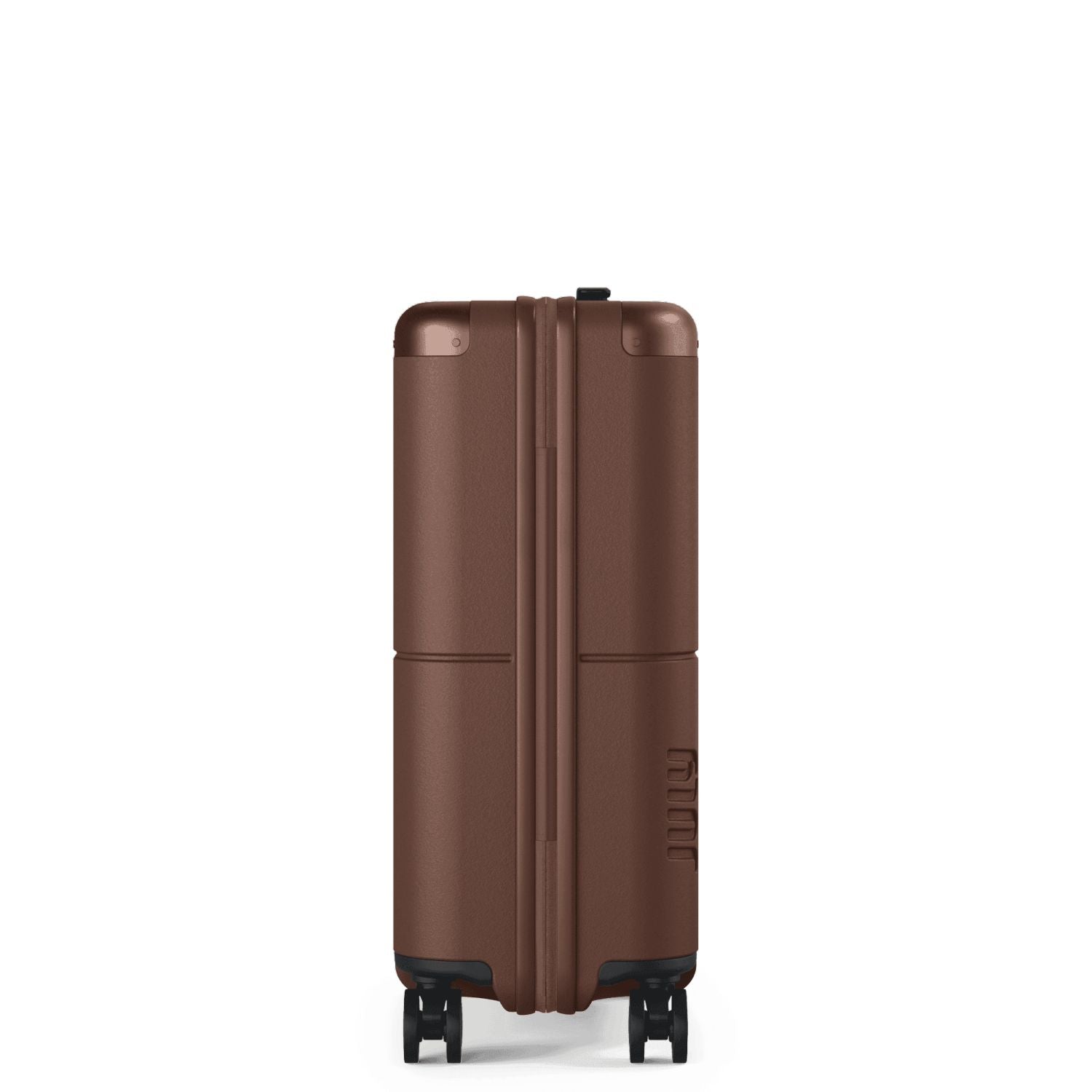 July Carry On Original Polycarbonate 21" Luggage With Power Bank & Usb/Usb-C Cable (Limited Edition) - Dark Brown