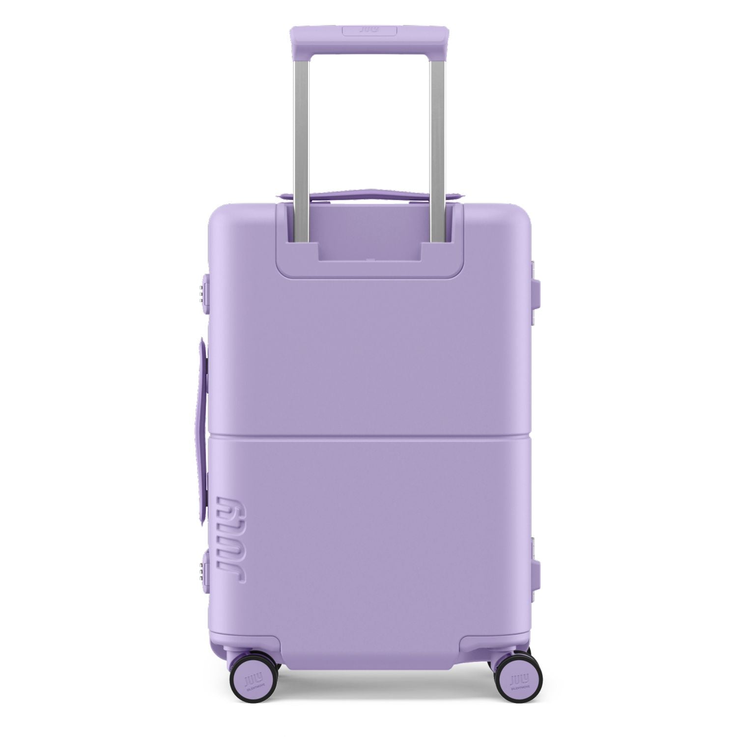 July Carry On Trunk Polycarbonate 21" Luggage With Fast Charge USB-C Cable - Lilac