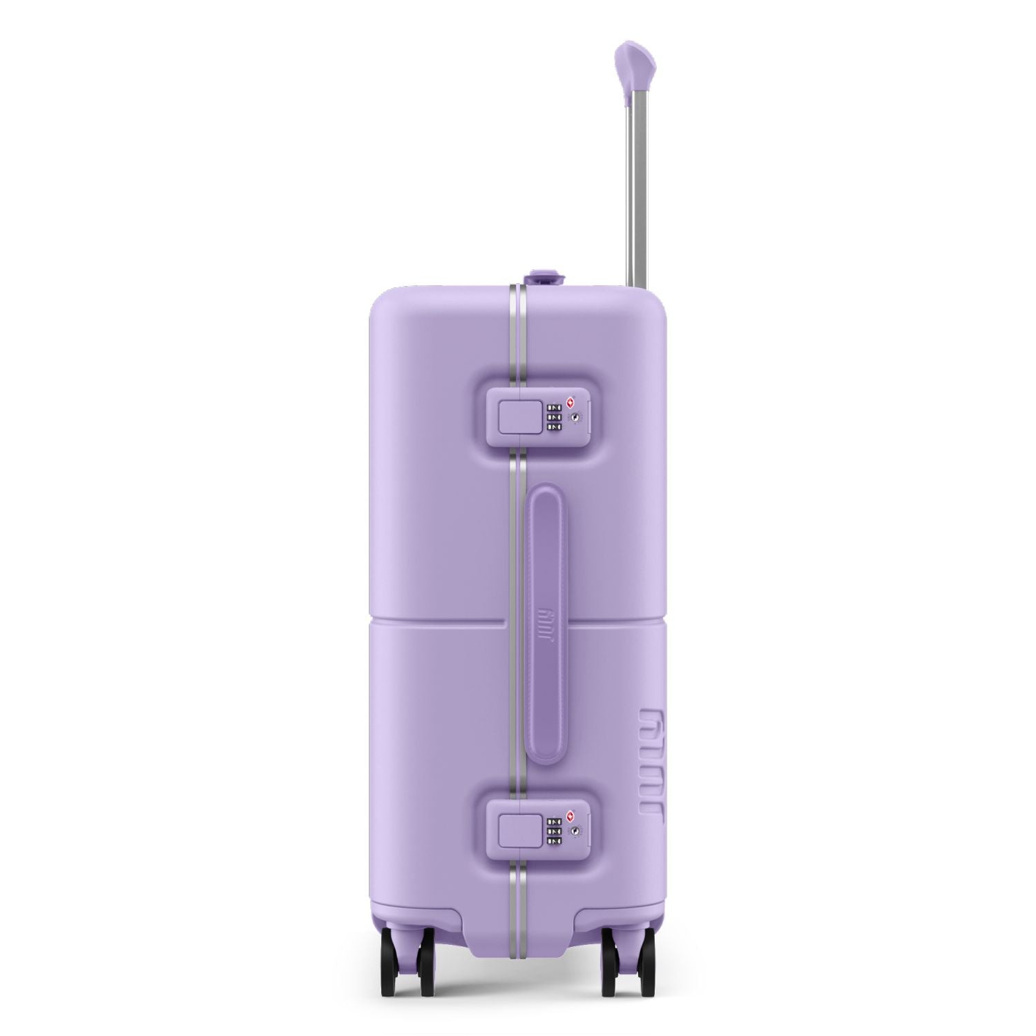 July Carry On Trunk Polycarbonate 21" Luggage With Fast Charge USB-C Cable - Lilac
