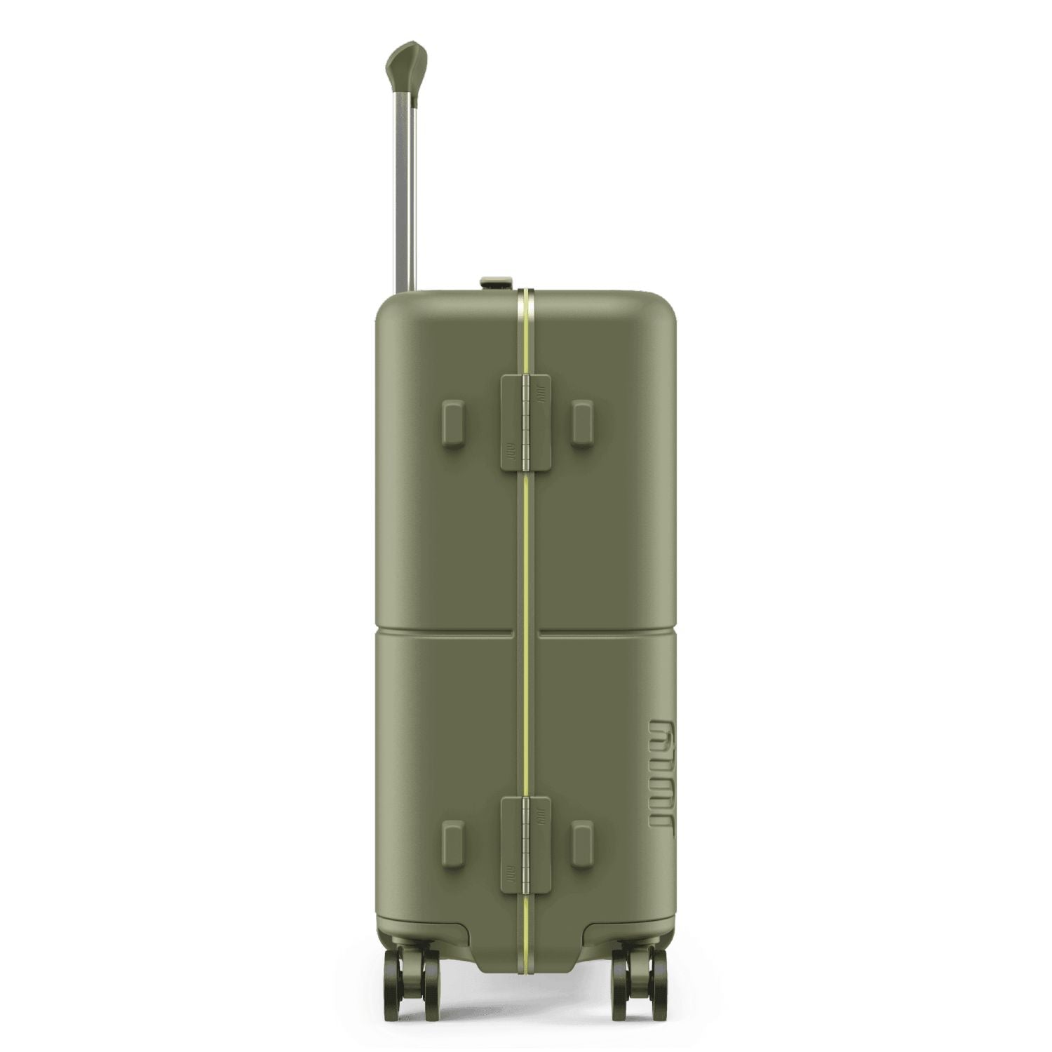 July Carry On Trunk Polycarbonate 21" Luggage With Fast Charge Usb-C Cable - Matte Green