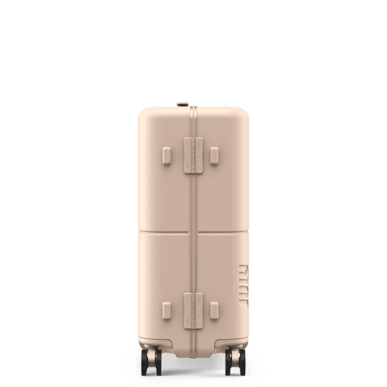 July Carry On Trunk Polycarbonate 21" Luggage With Fast Charge Usb-C Cable - Matte Sand