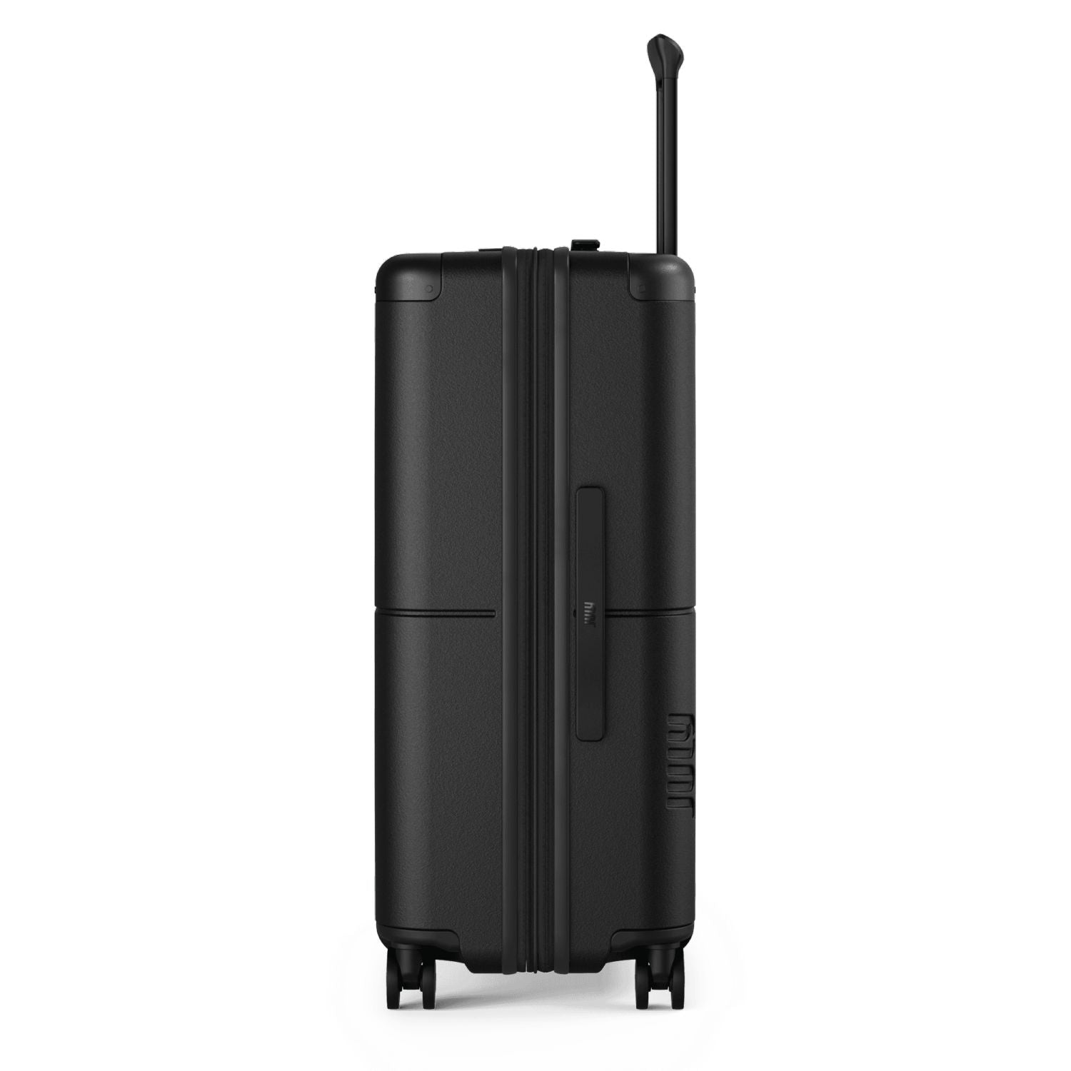 July Checked  Expandable Polycarbonate 26" Luggage - Charcoal
