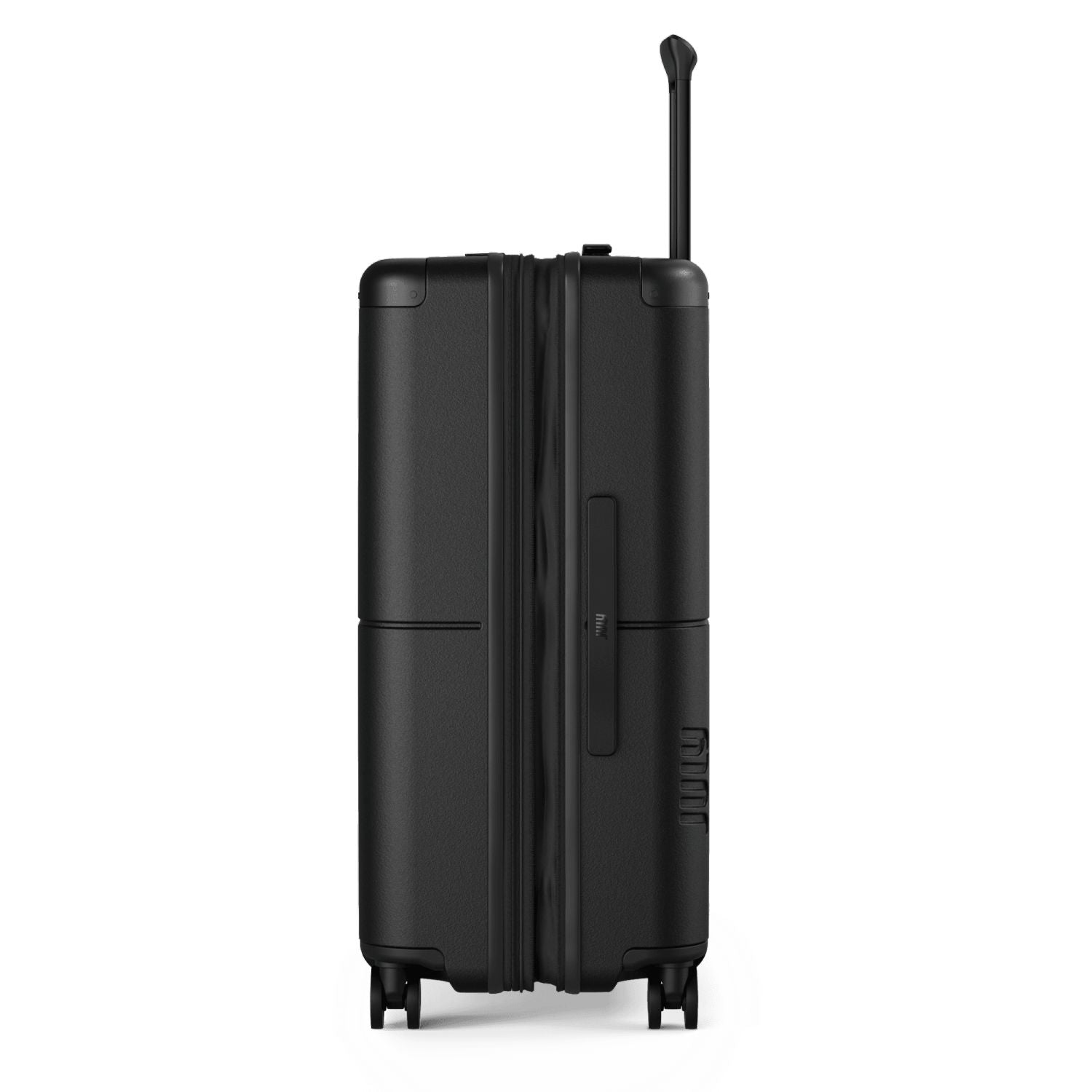 July Checked  Expandable Polycarbonate 26" Luggage - Charcoal