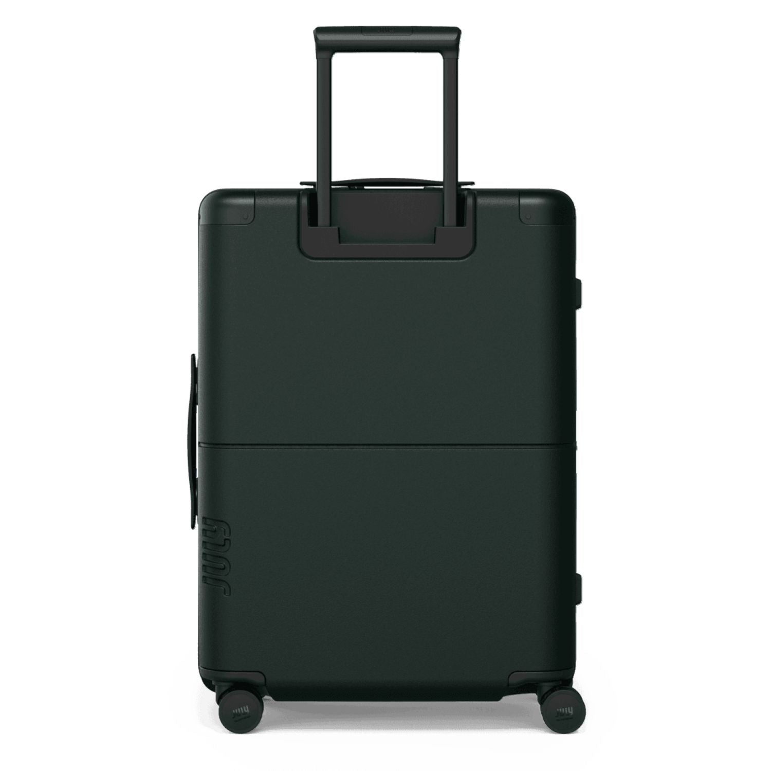 July Checked  Expandable Polycarbonate 26" Luggage - Forest
