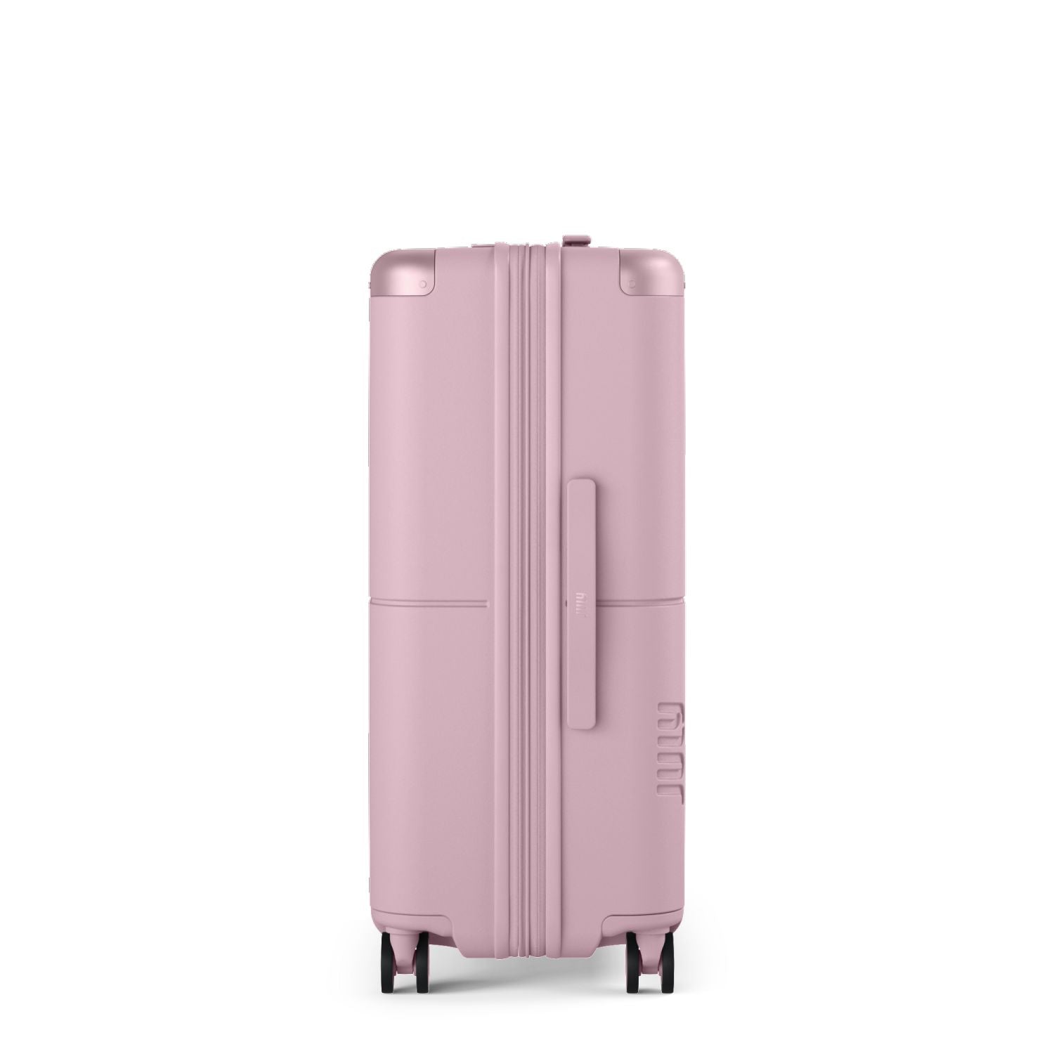 July Checked Expandable Polycarbonate 26" Luggage - Blush Pink