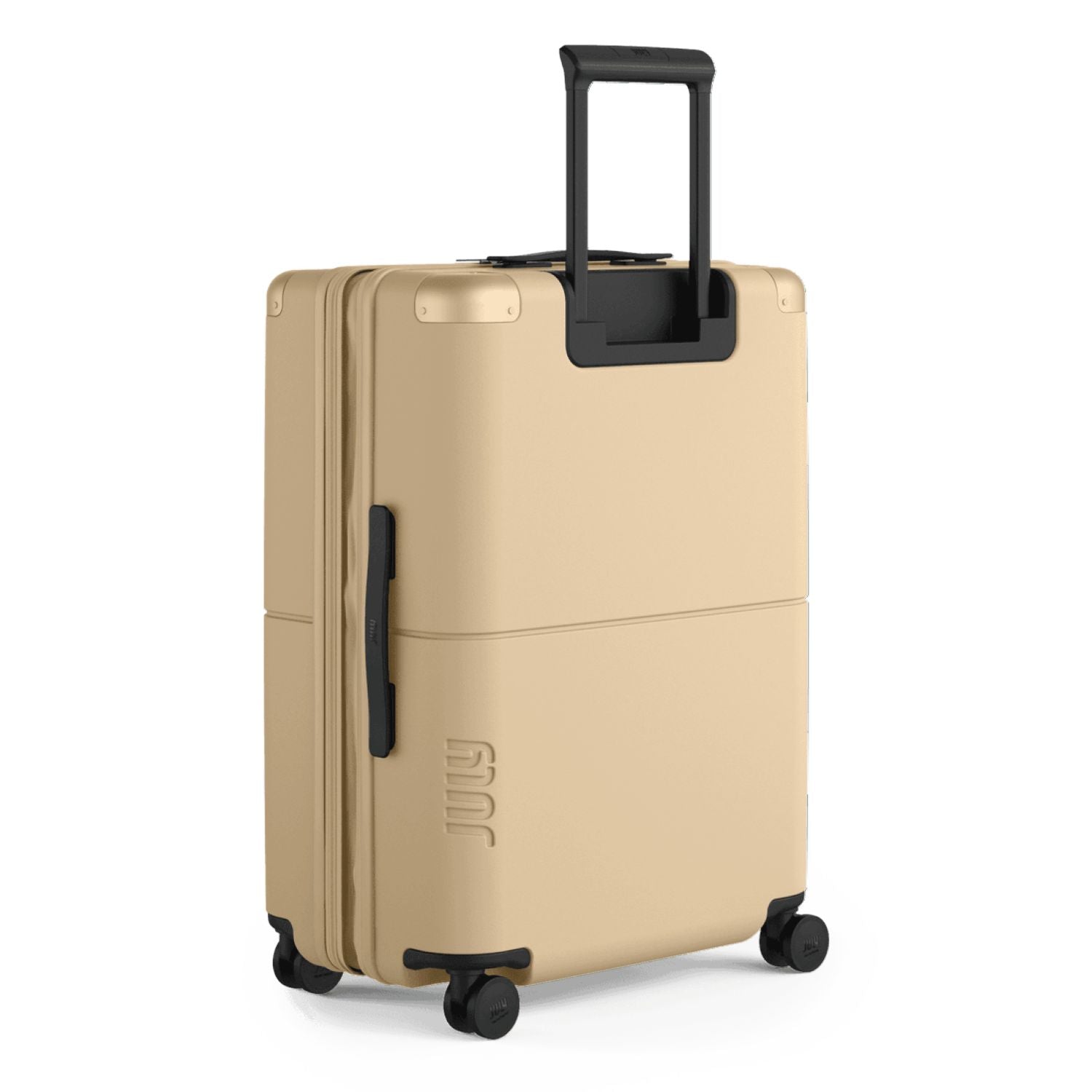 July Checked Expandable Polycarbonate 26" Luggage - Light Taupe