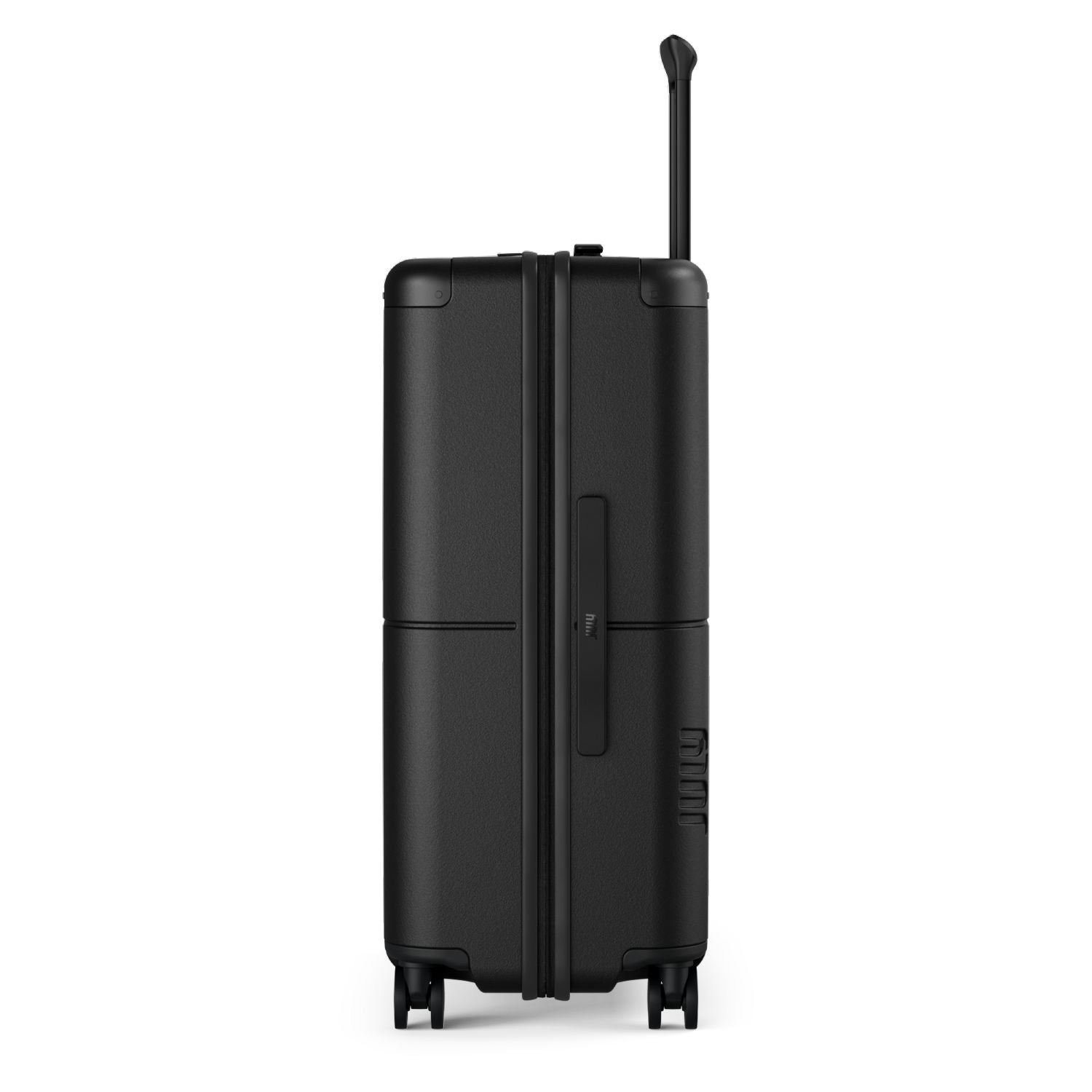 July Checked Polycarbonate 26" Luggage - Black