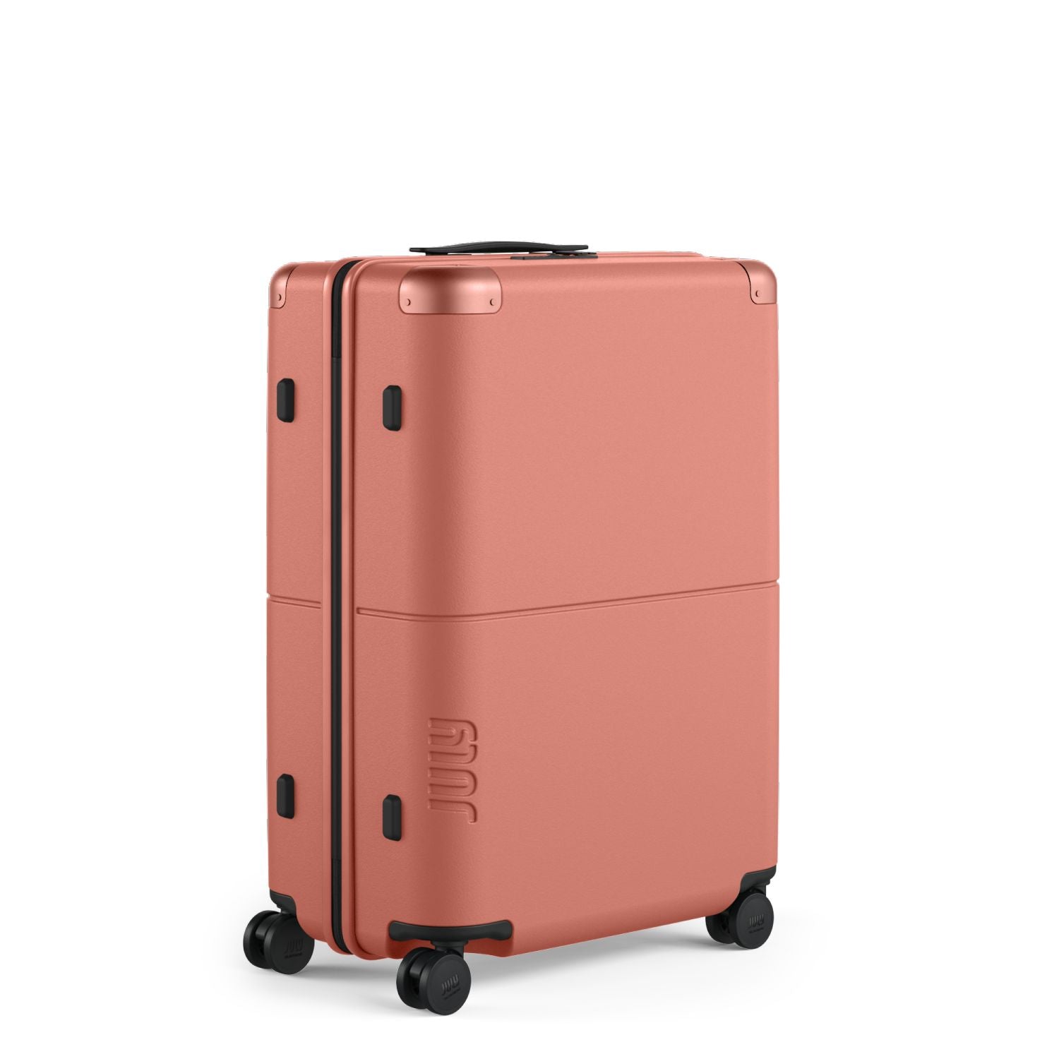 July Checked Polycarbonate 26" Luggage - Clay