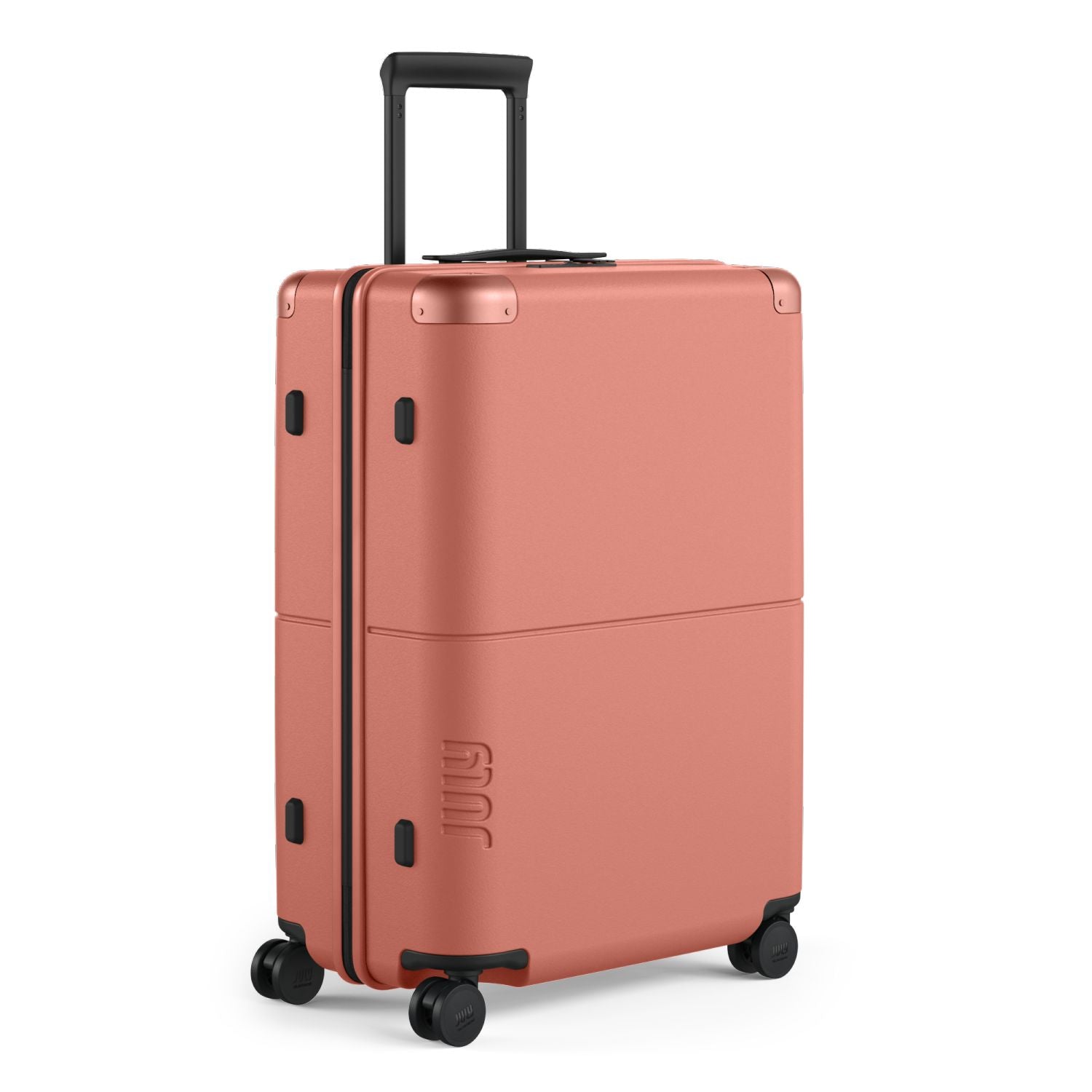 July Checked Polycarbonate 26" Luggage - Clay