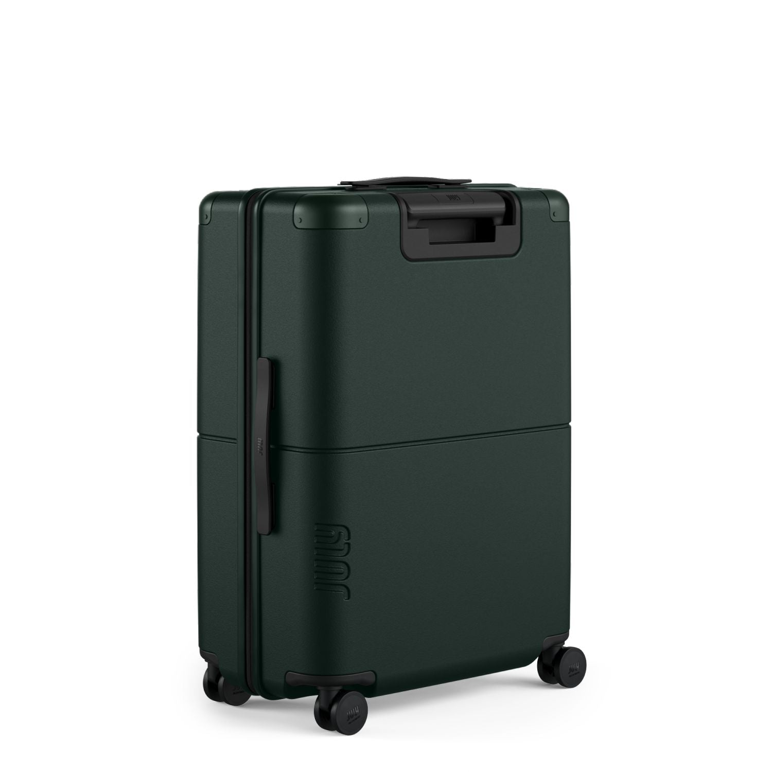 July Checked Polycarbonate 26" Luggage - Forest