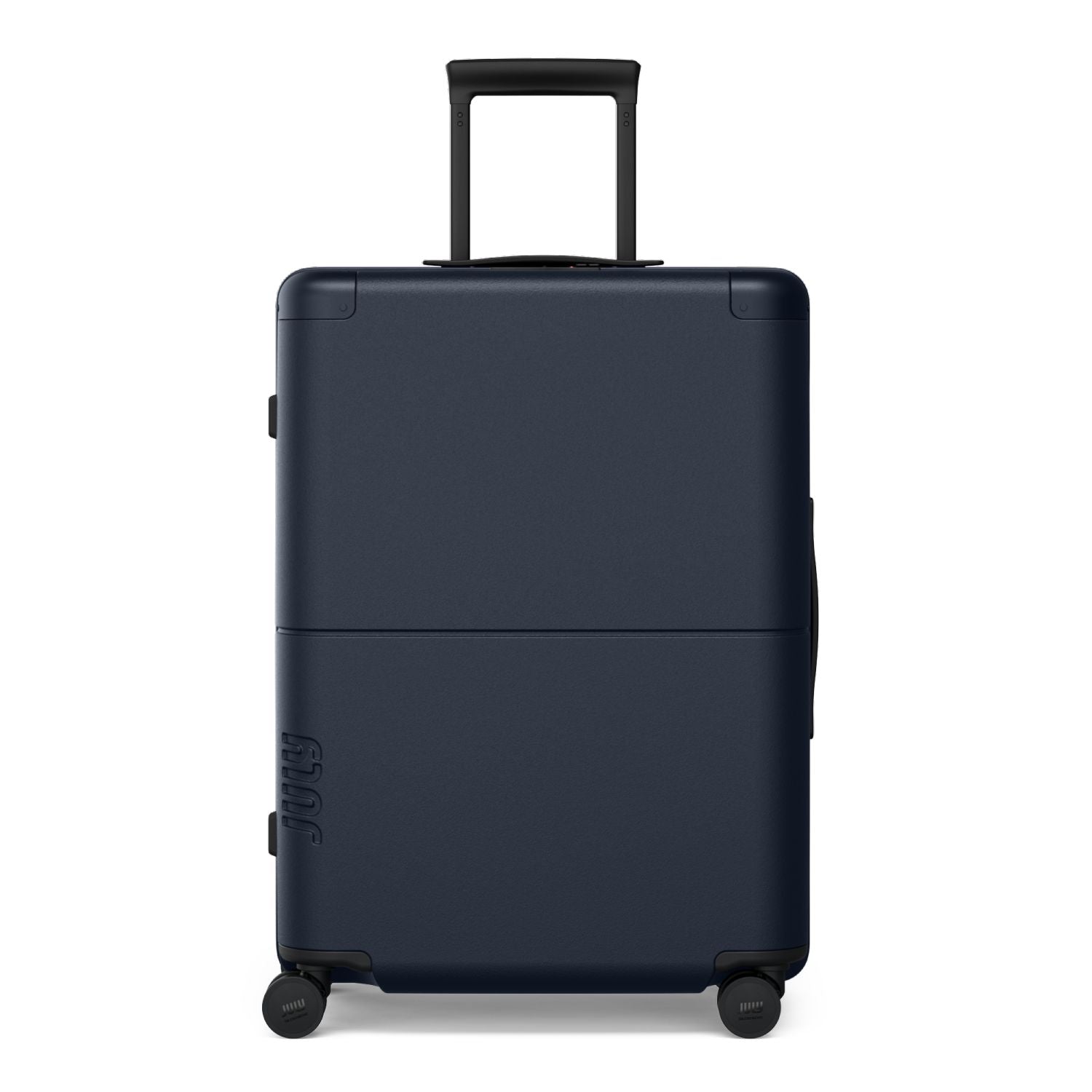 July Checked Polycarbonate 26" Luggage - Navy