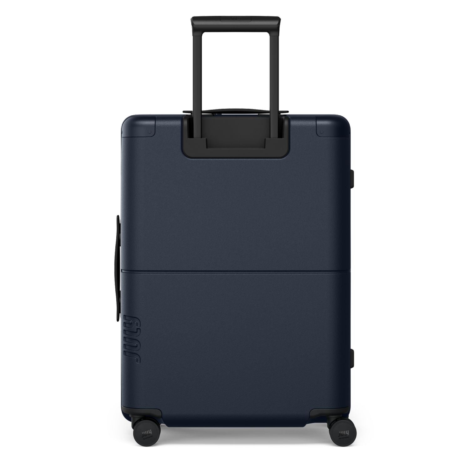 July Checked Polycarbonate 26" Luggage - Navy