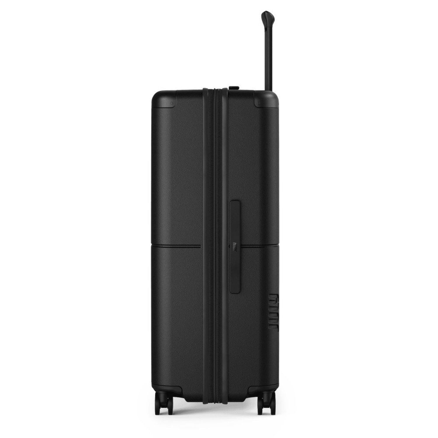 July Checked Plus Expandable Polycarbonate 28" Luggage - Charcoal