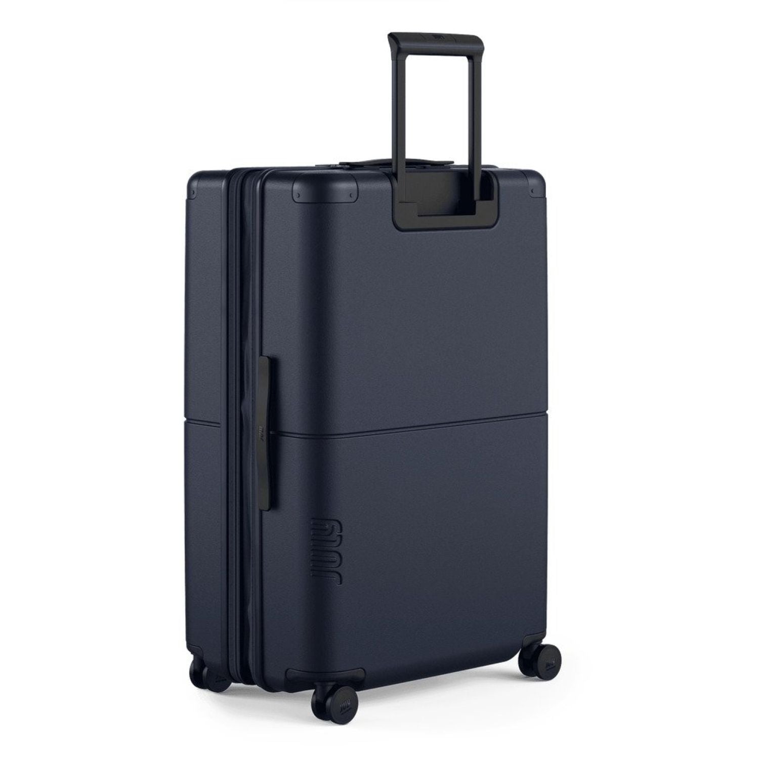 July Checked Plus Expandable Polycarbonate 28" Luggage - Navy