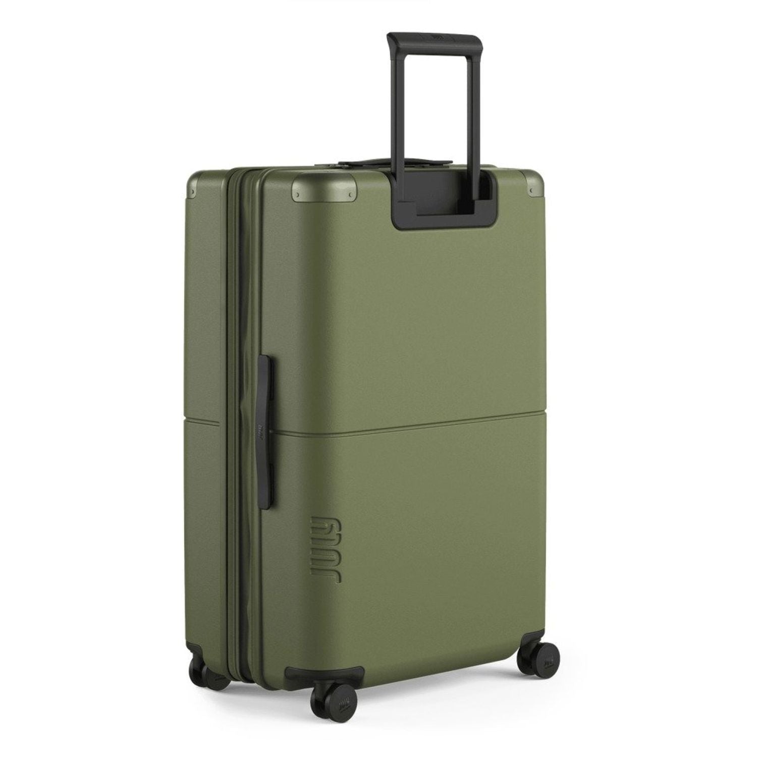July Checked Plus Expandable Polycarbonate 28" Luggage - Olive