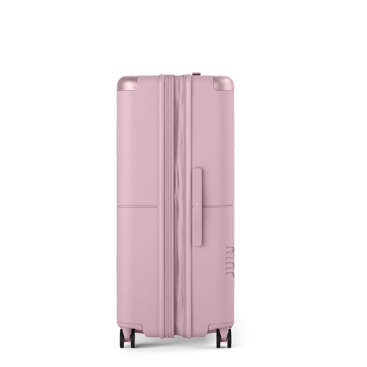 July Checked Plus Expandable Polycarbonate 28" Luggage - Blush Pink