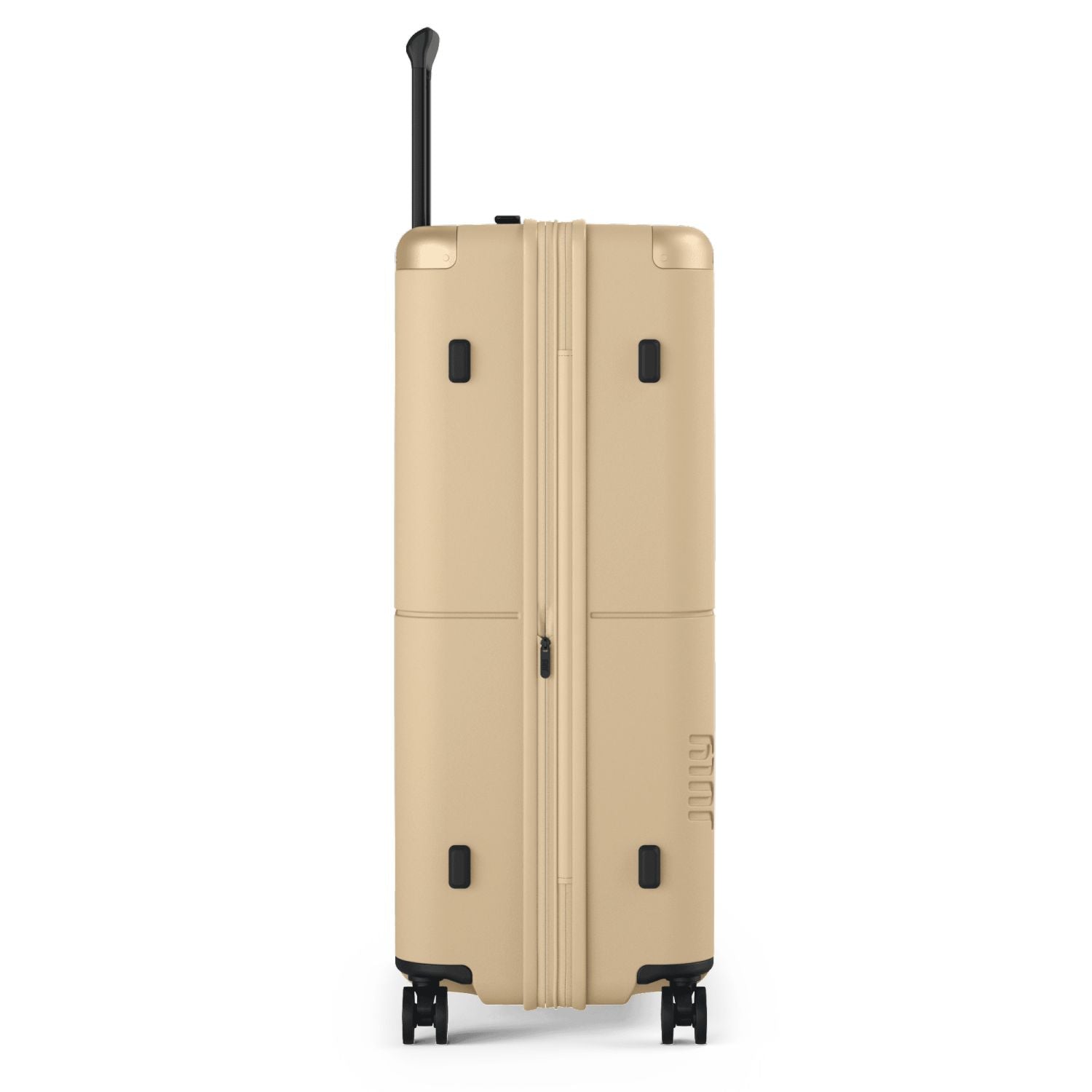 July Checked Plus Expandable Polycarbonate 28" Luggage - Light Taupe