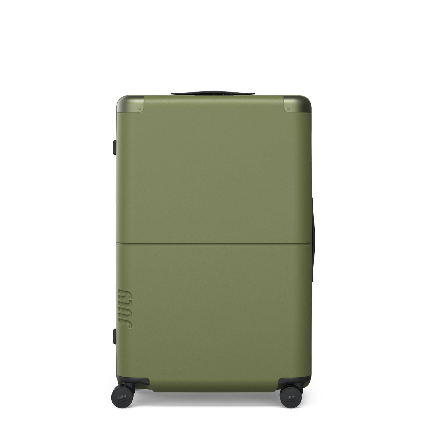 July Checked Plus Polycarbonate 30" Luggage - Moss