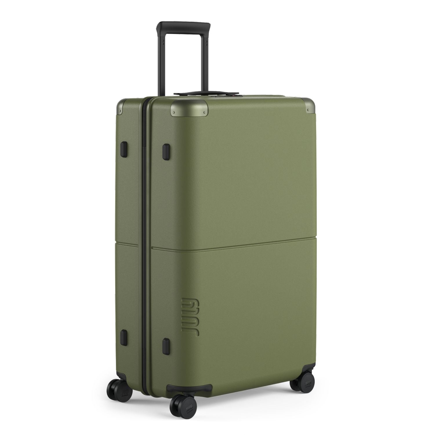 July Checked Plus Polycarbonate 30" Luggage - Moss