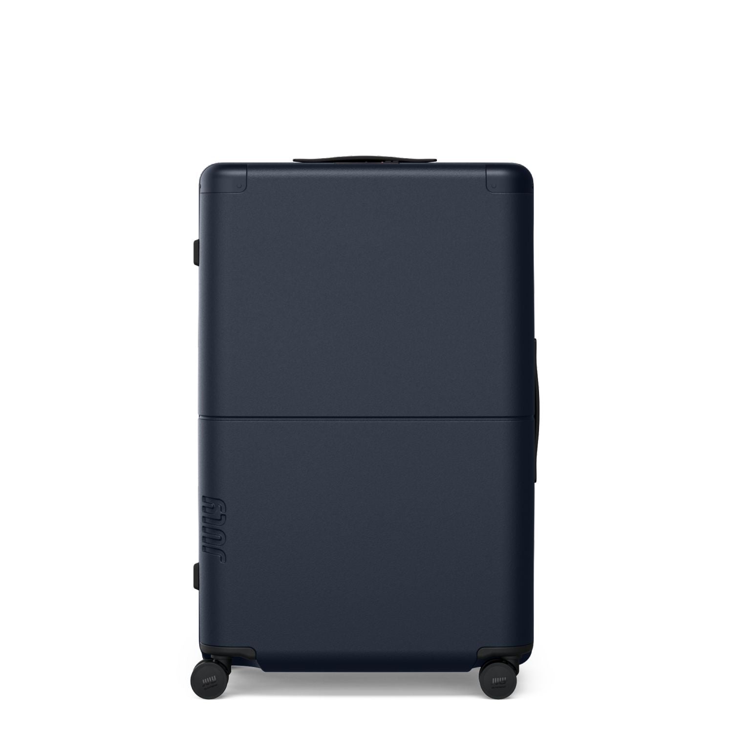 July Checked Plus Polycarbonate 30" Luggage - Navy