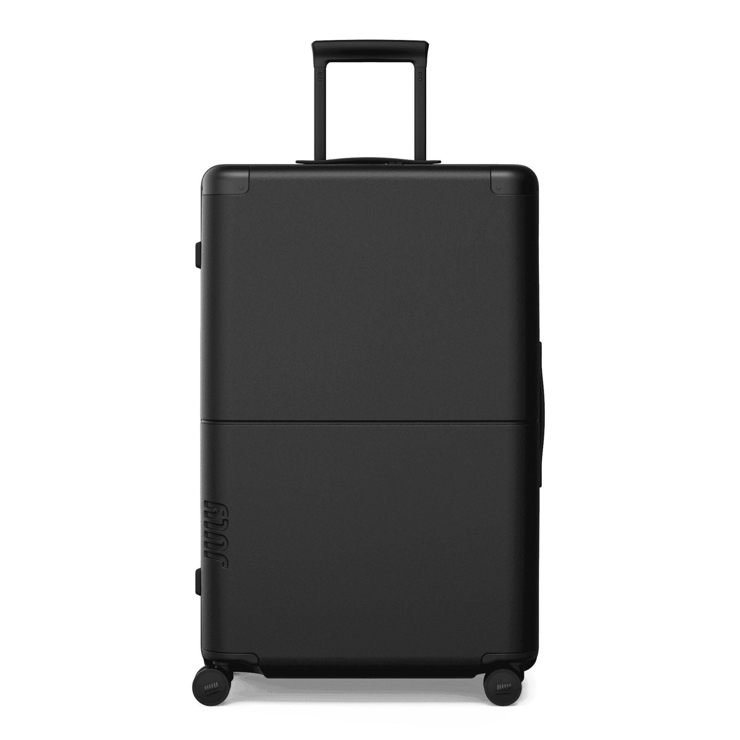 July Checked Plus Polycarbonate 30" Luggage - Black