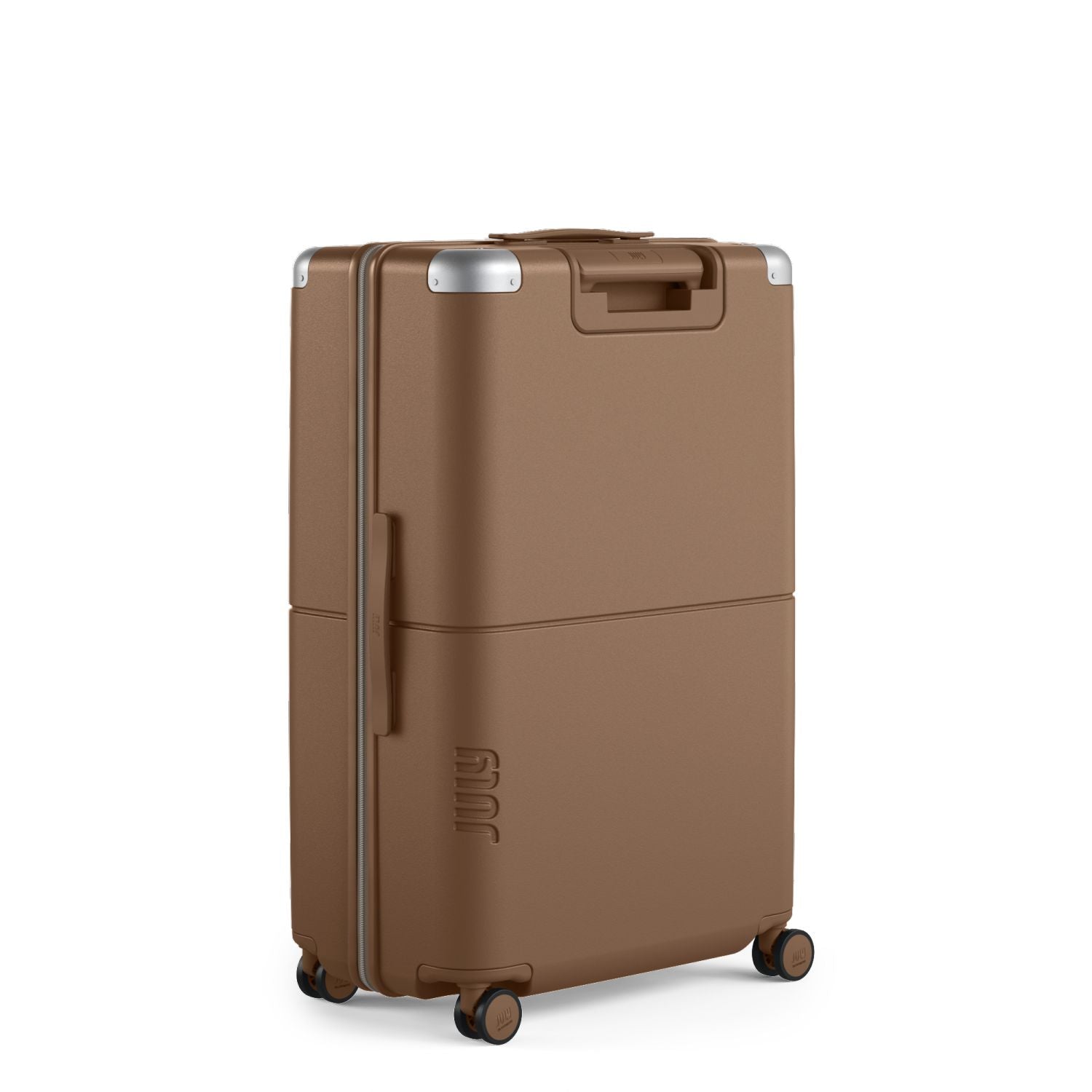 July Checked Plus Polycarbonate 30" Luggage - Toffee