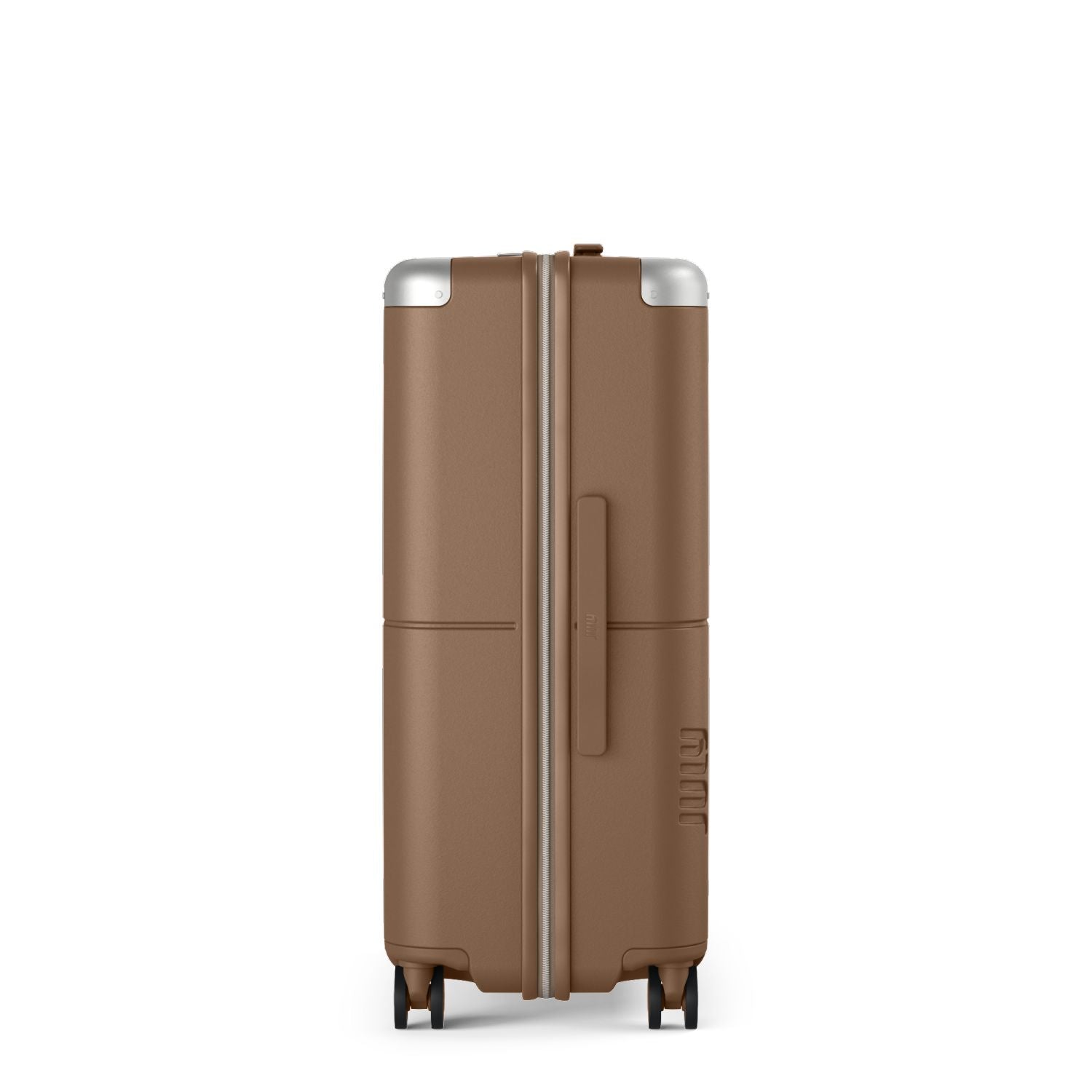 July Checked Polycarbonate 26" Luggage - Toffee