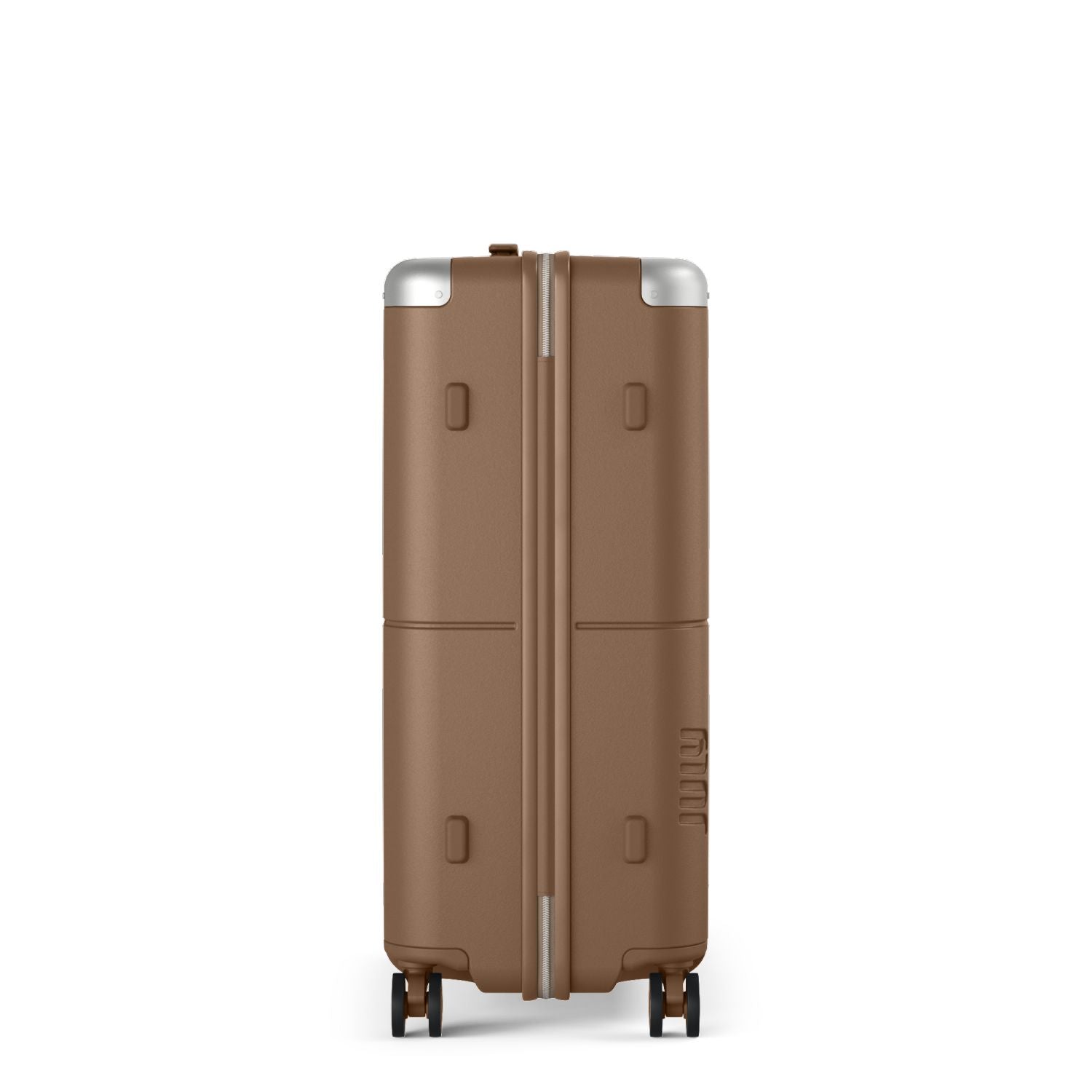 July Checked Polycarbonate 26" Luggage - Toffee