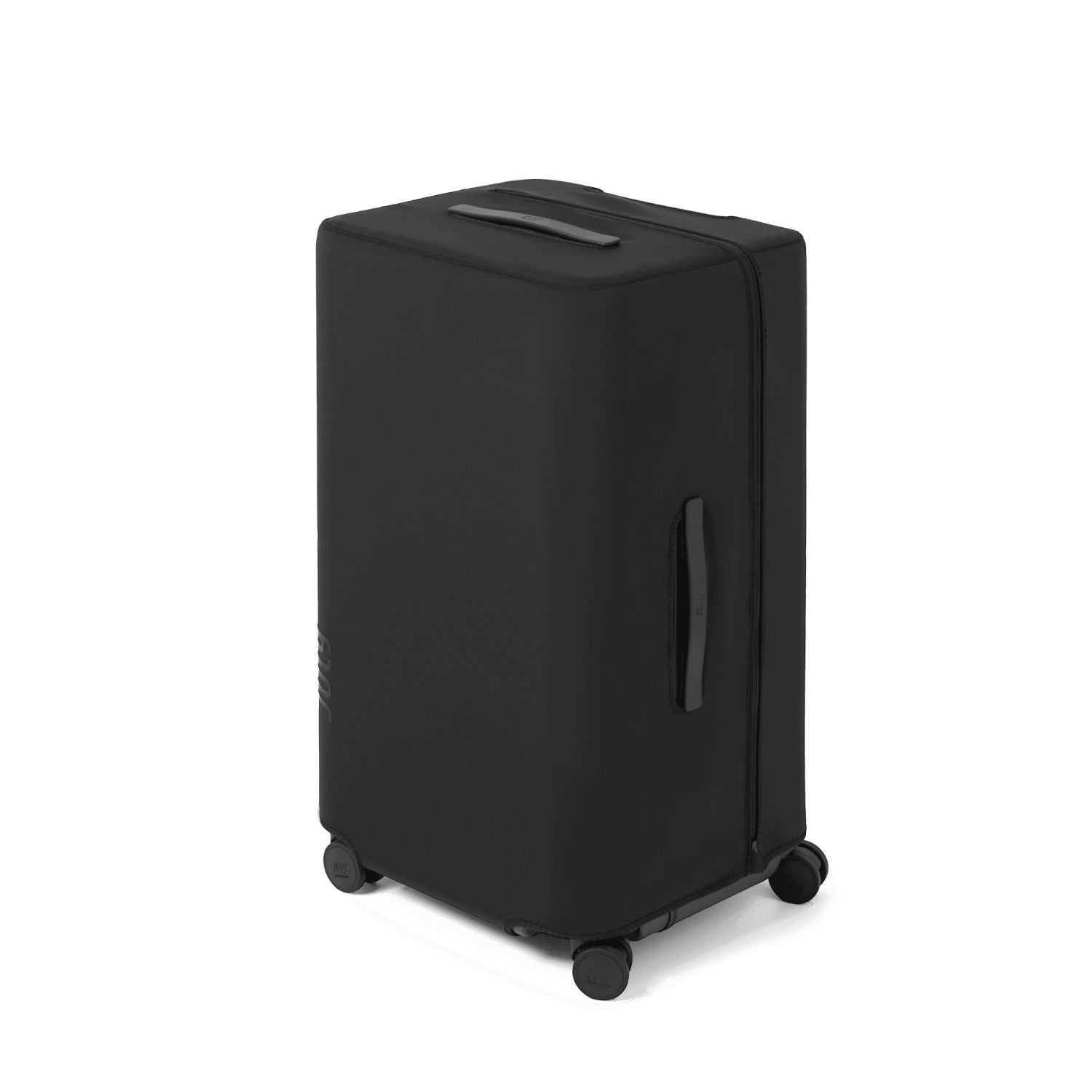 July Checked Trunk Luggage Cover - Black