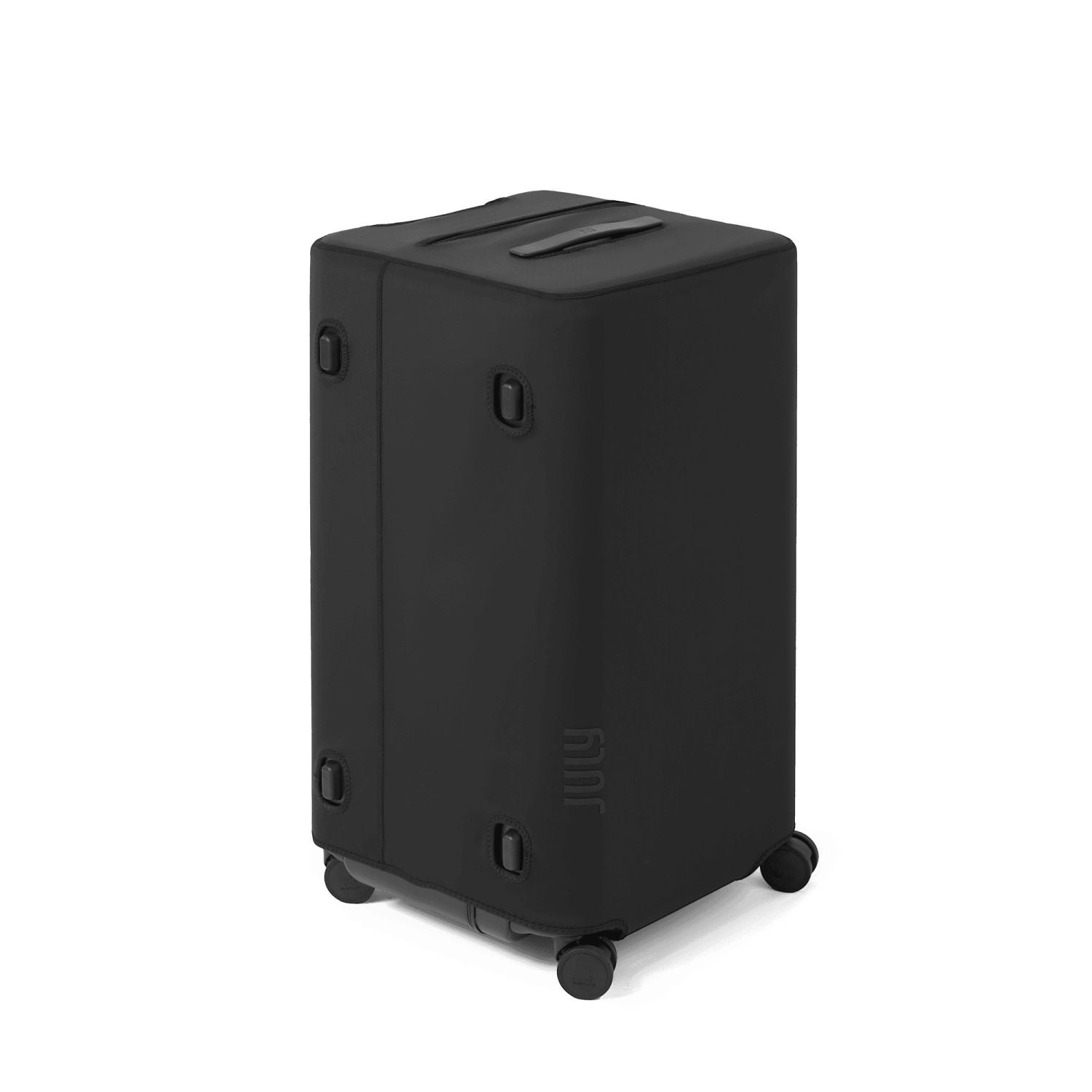 July Checked Trunk Luggage Cover - Black
