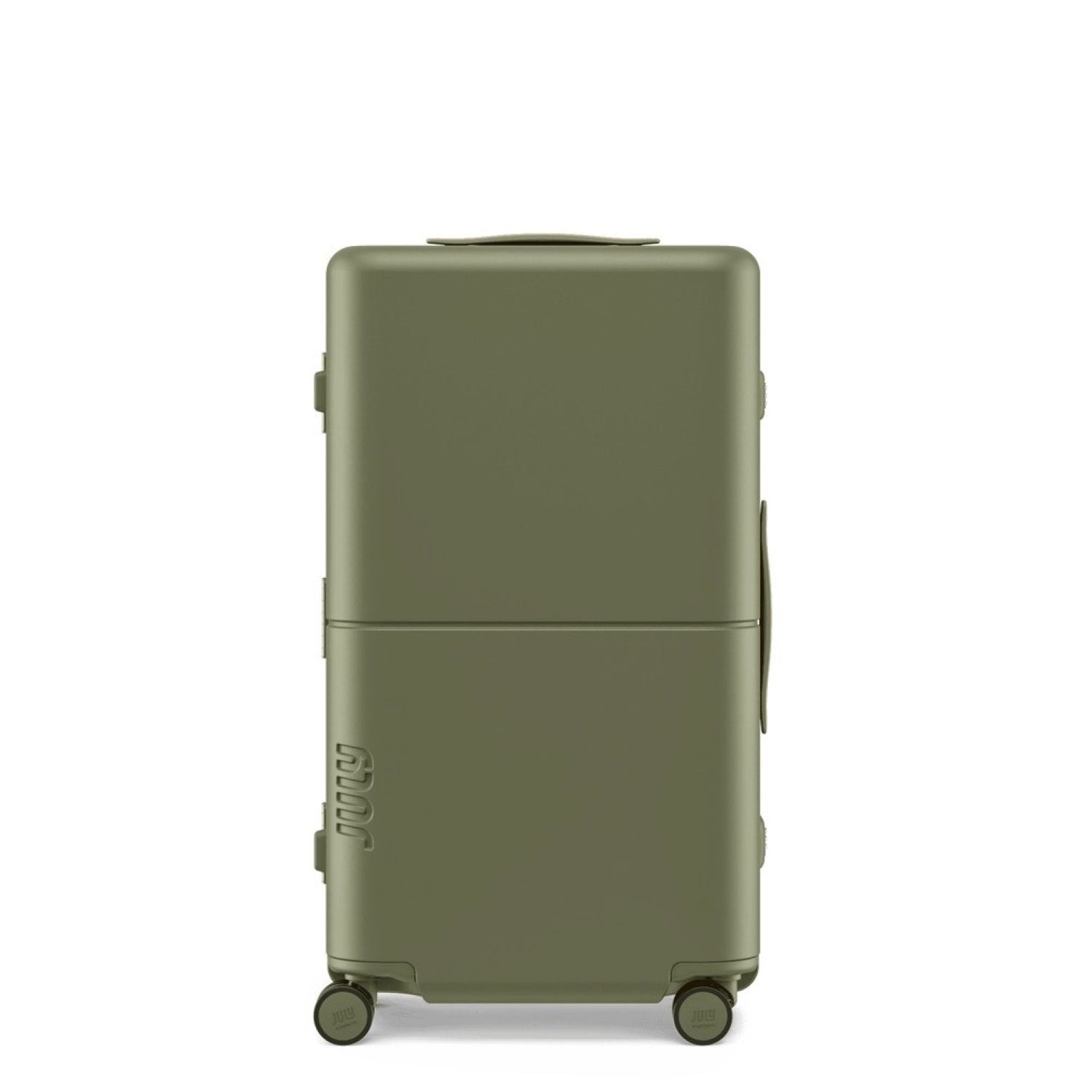 July Checked Trunk Polycarbonate Frame 28" Luggage - Matte Moss