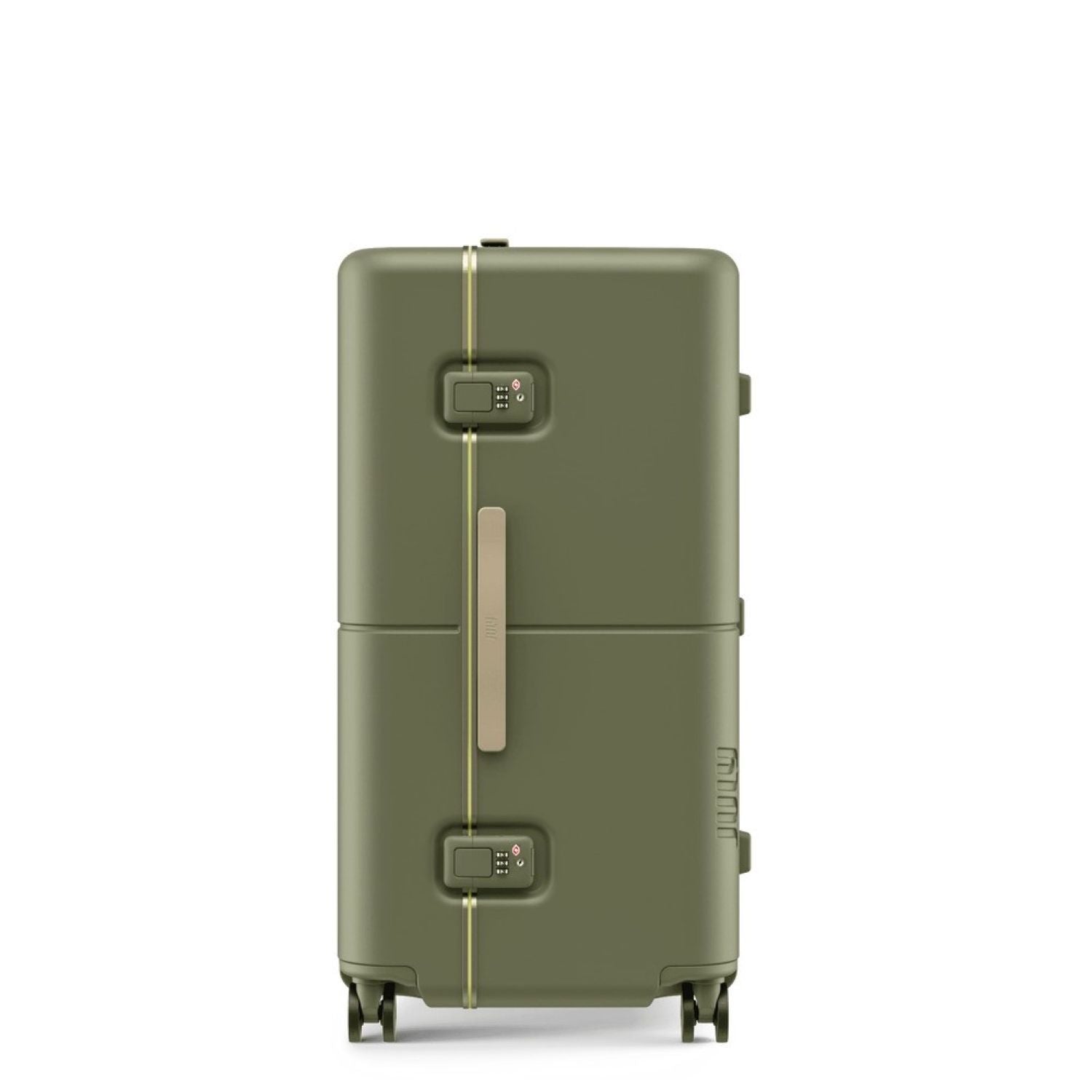 July Checked Trunk Polycarbonate Frame 28" Luggage - Matte Moss
