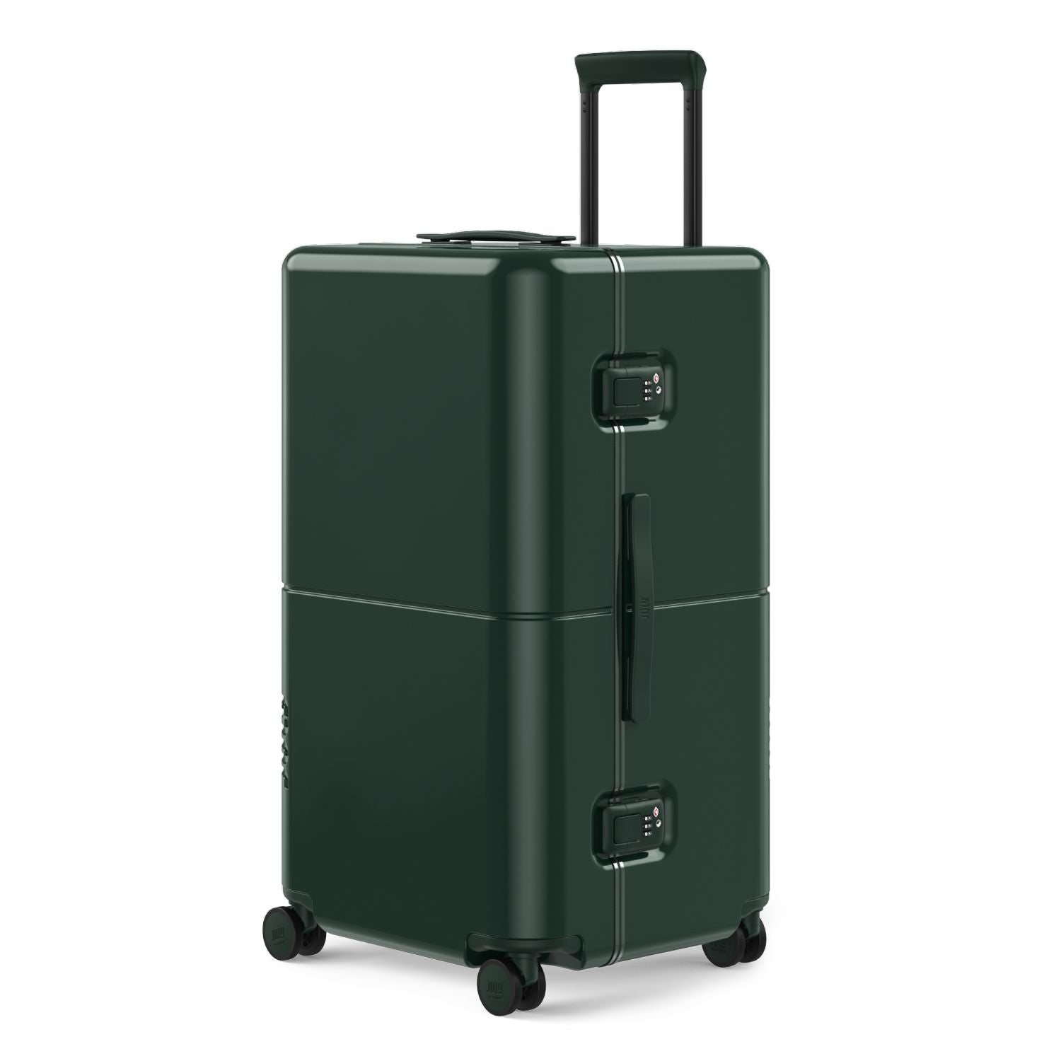 July Checked Trunk Polycarbonate Frame 28" Luggage - Forest
