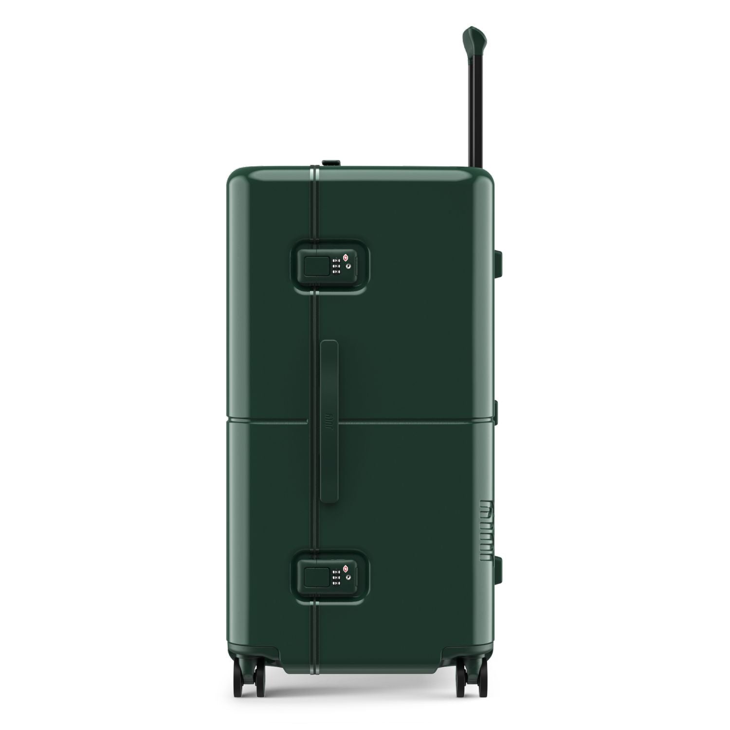 July Checked Trunk Polycarbonate Frame 28" Luggage - Forest