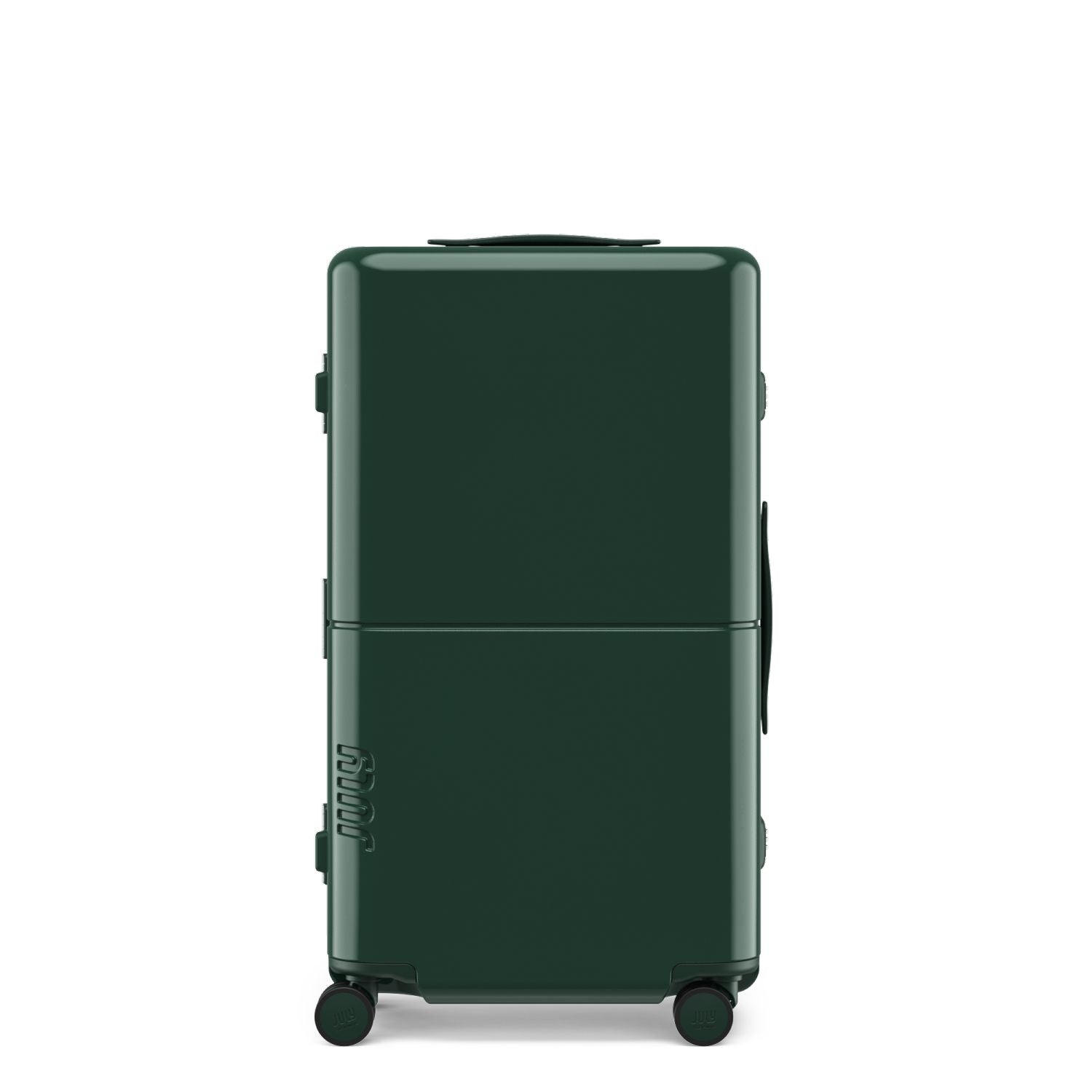 July Checked Trunk Polycarbonate Frame 28" Luggage - Forest