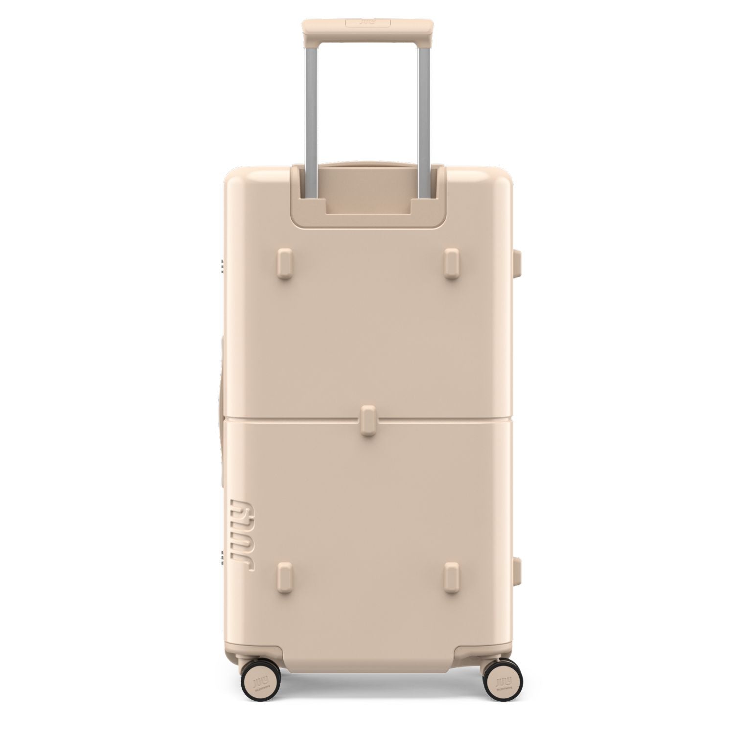 July Checked Trunk Polycarbonate Frame 28" Luggage - Sand