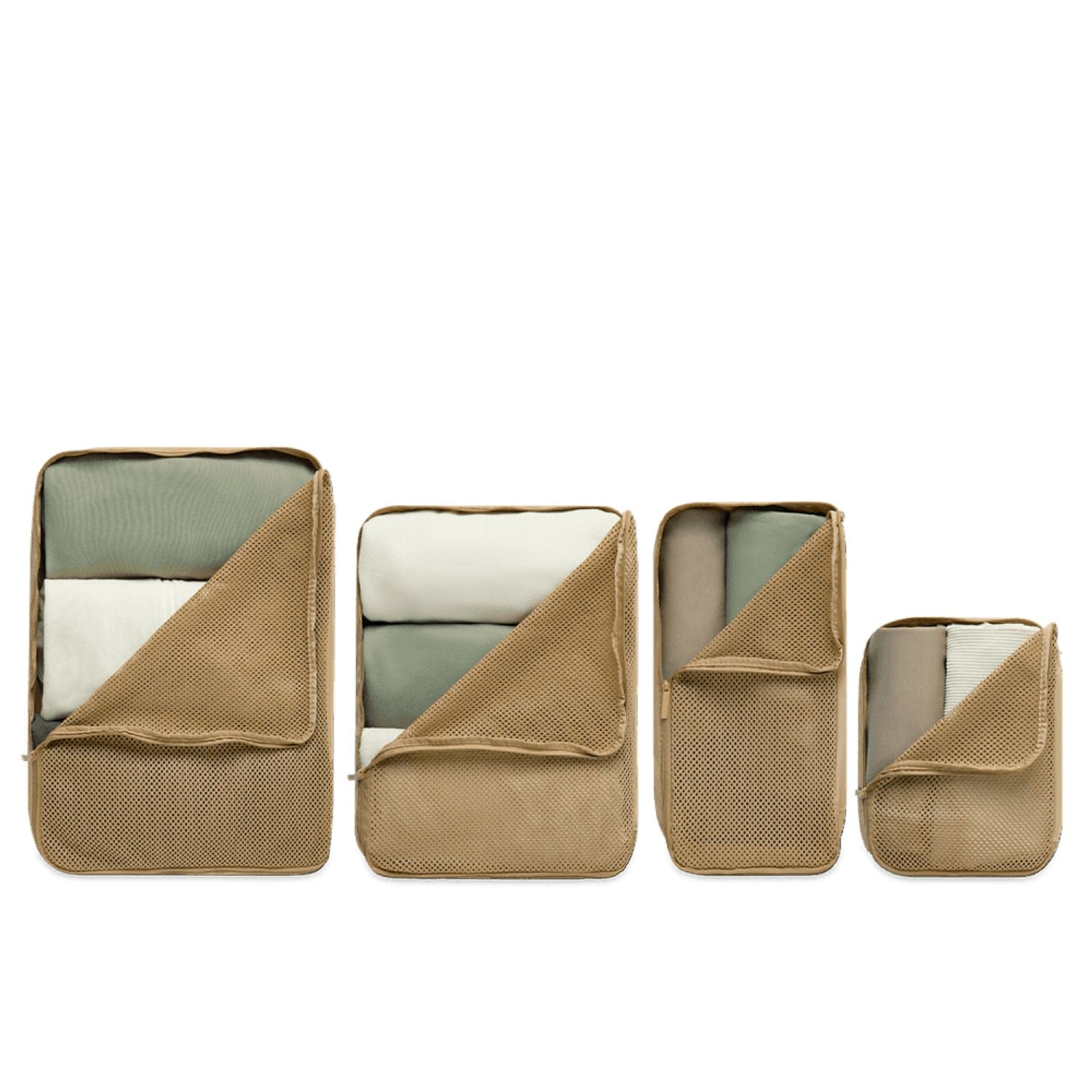 Large Packing Cell July Packing Cells (4 Pack) - Biscuit | The Planet Traveller