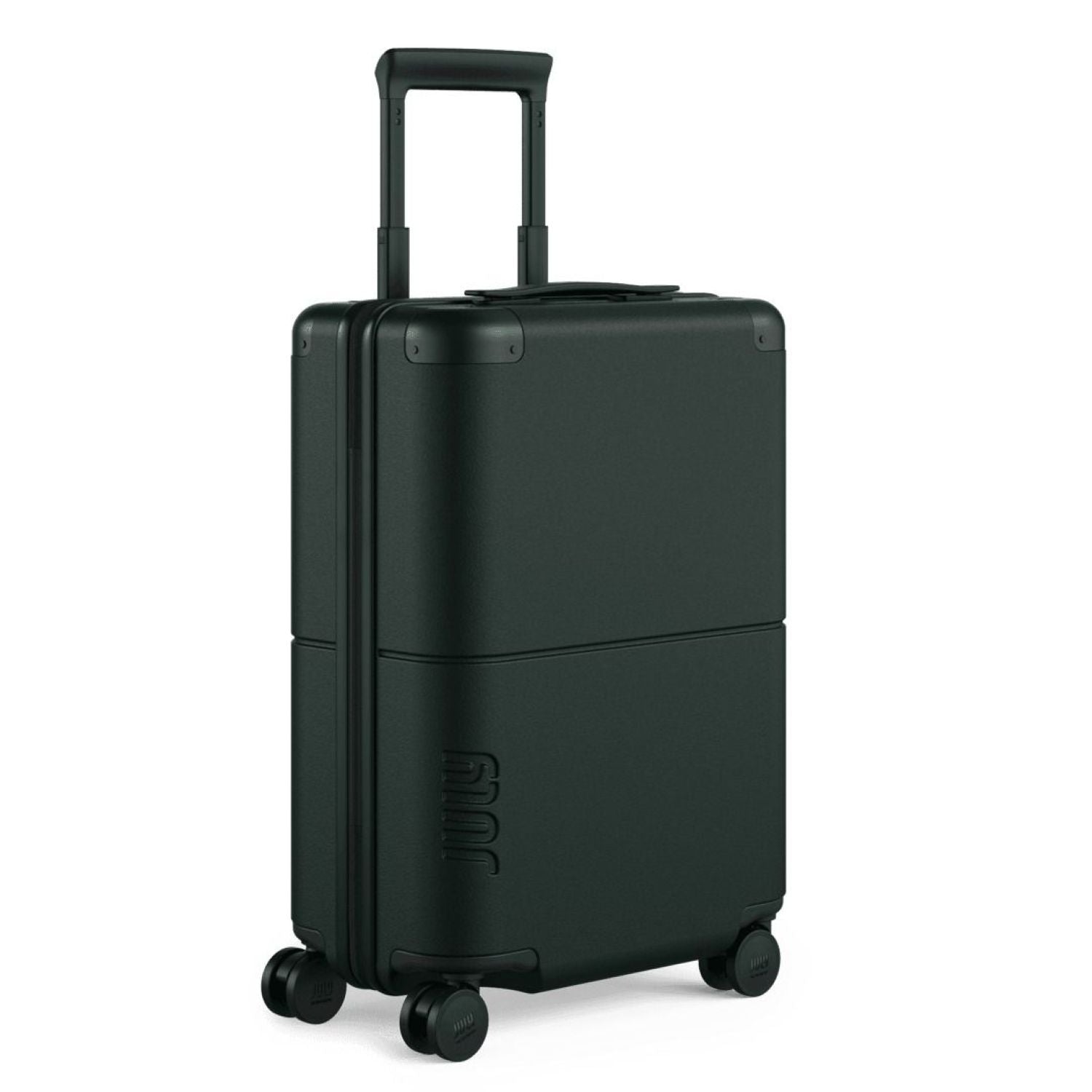July Carry On Classic Polycarbonate  21" Luggage With Casesafe Tracking & Power Bank & Usb/Usb-C Cable - Forest