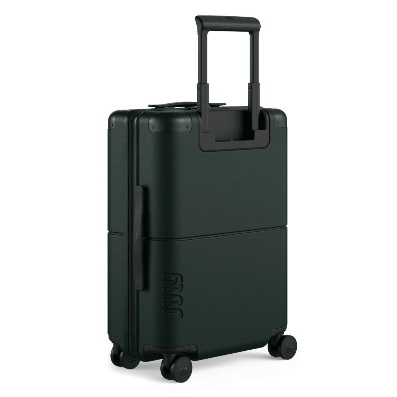 July Carry On Classic Polycarbonate  21" Luggage With Casesafe Tracking & Power Bank & Usb/Usb-C Cable - Forest
