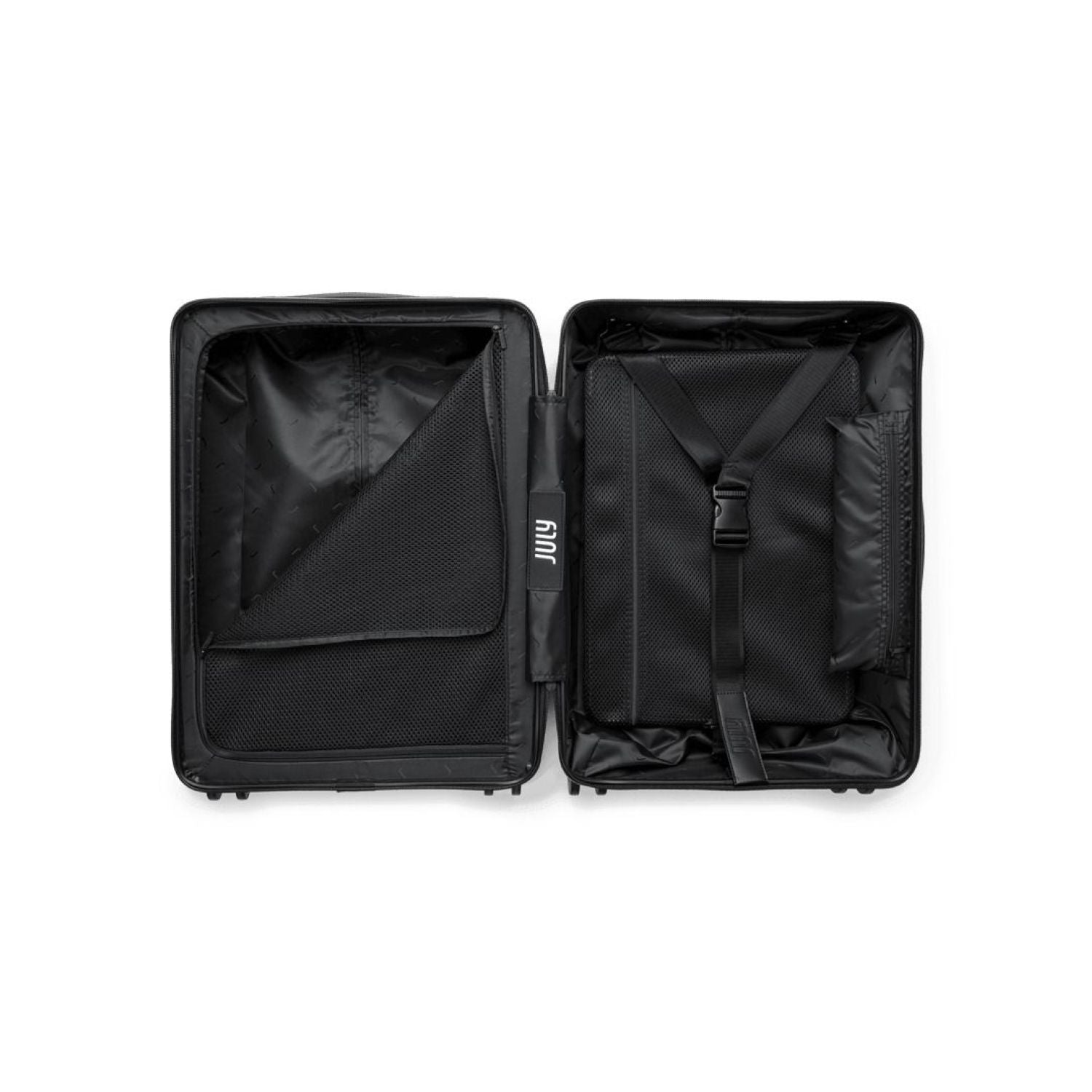 July Carry On Classic Polycarbonate  21" Luggage With Casesafe Tracking & Power Bank & Usb/Usb-C Cable - Forest