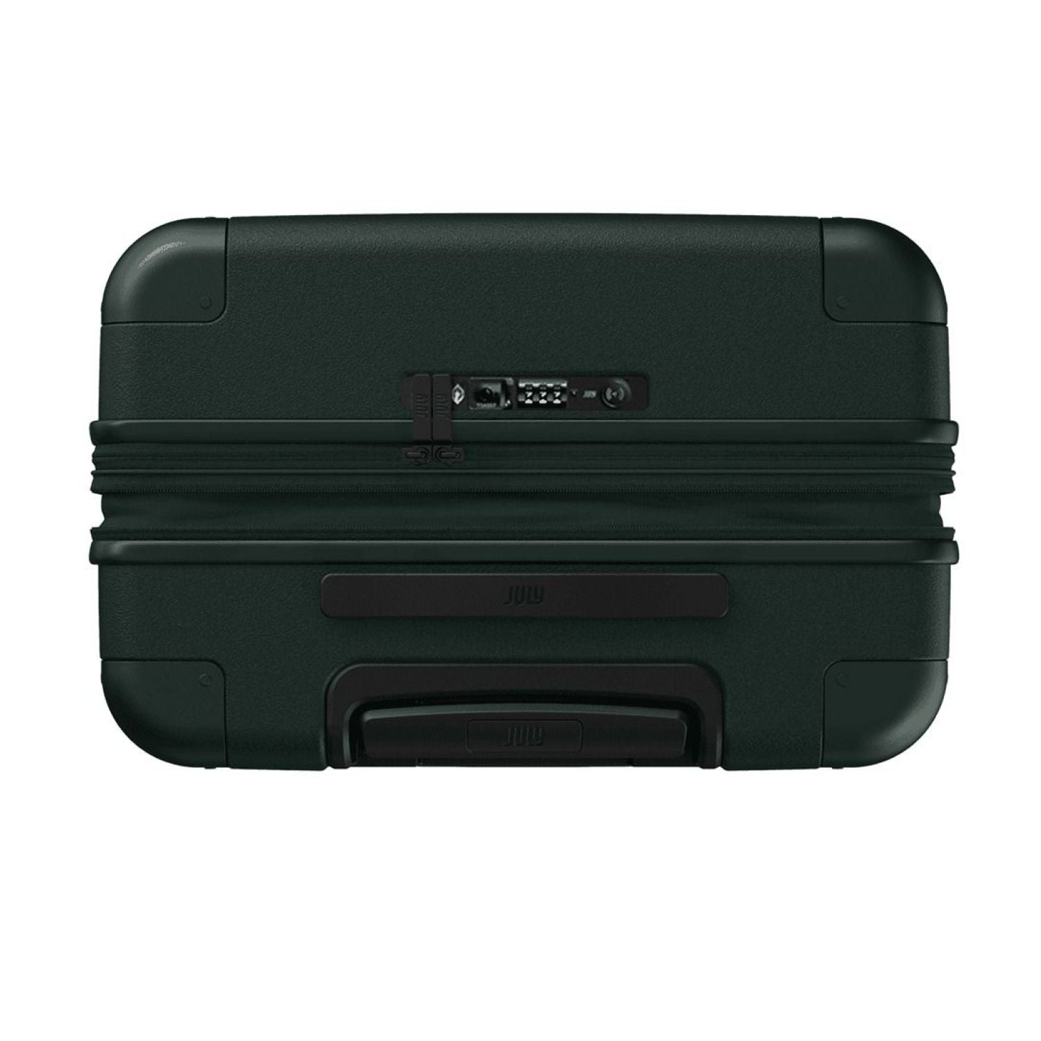 July Checked Expandable Polycarbonate With Casesafe Tracking 26" Luggage - Forest