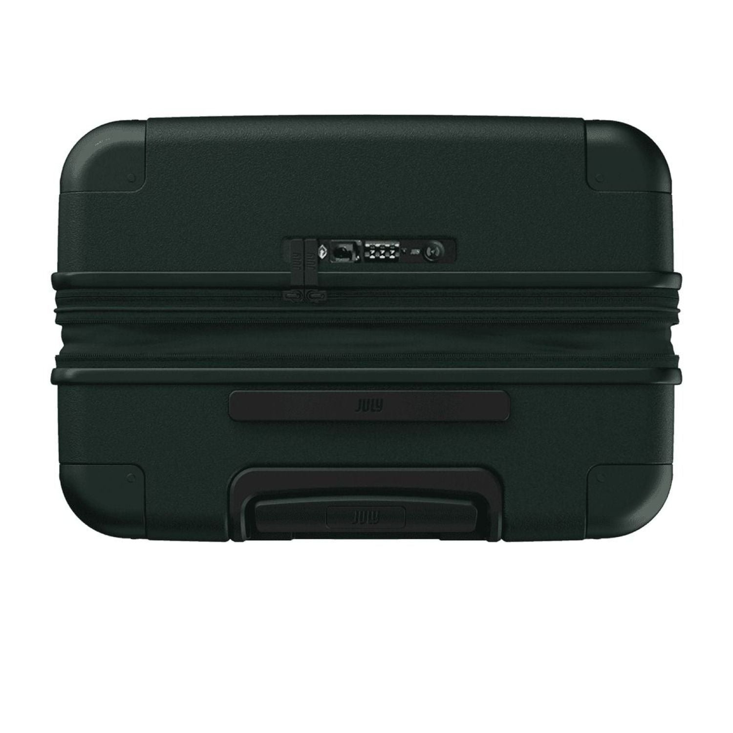 July Checked Plus Expandable Polycarbonate With Casesafe Tracking 28" Luggage - Forest