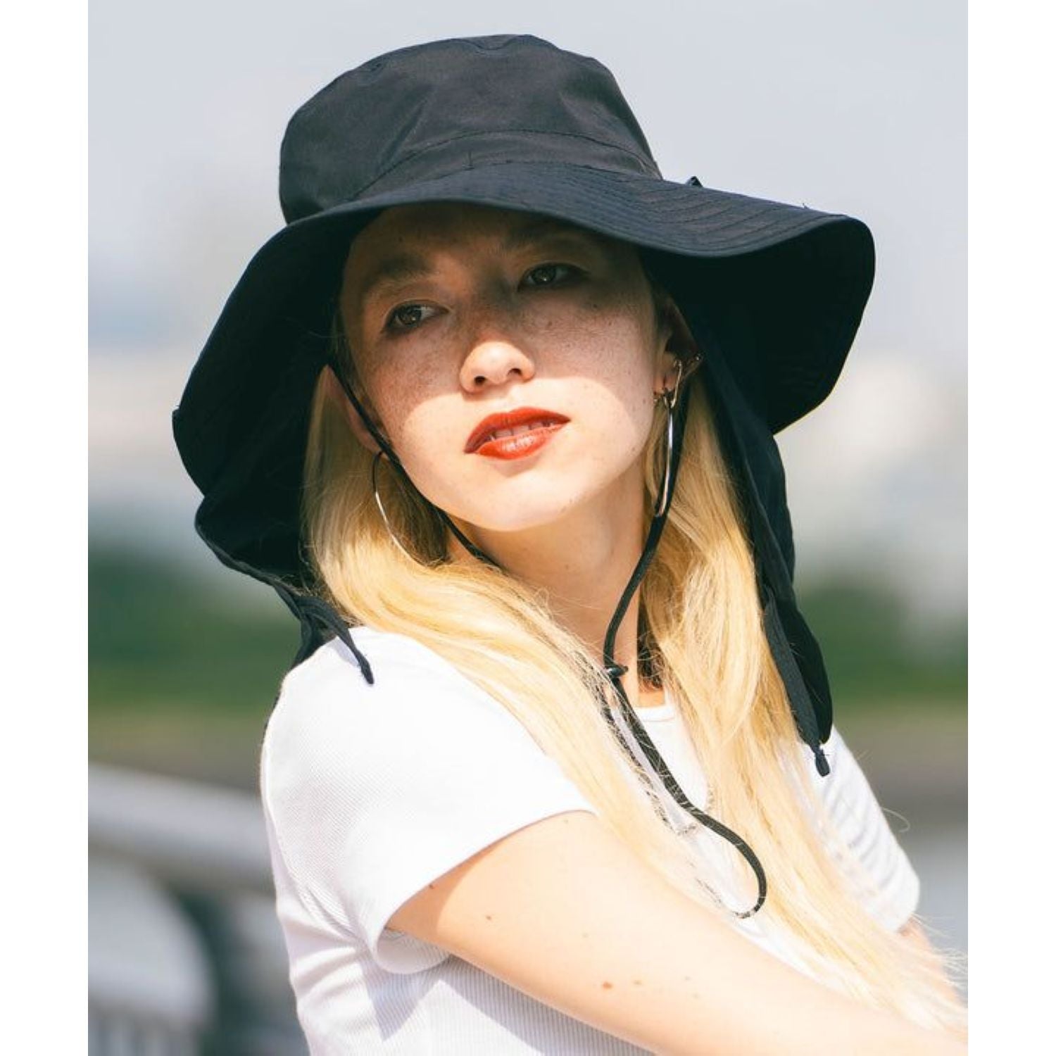 KiU UV Protection Water Repellent Hat (Black)