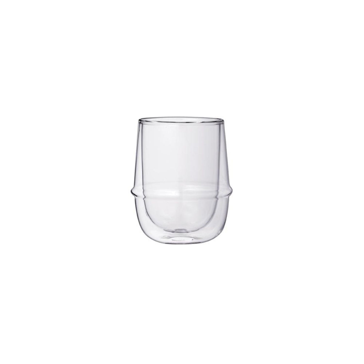 Kinto Kronos Double Wall Coffee Cup 250ML - Clear