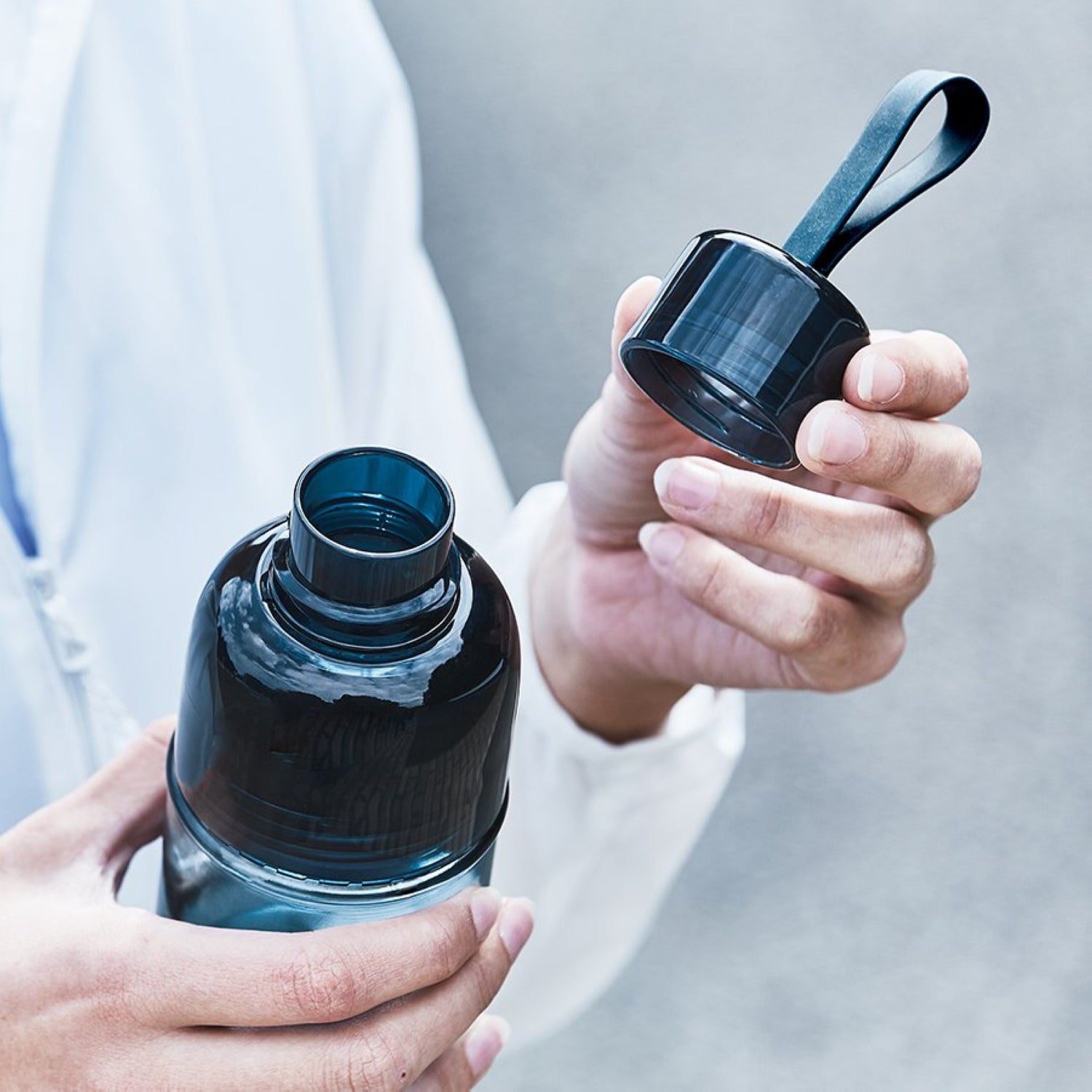 Kinto Workout Water Bottle 480ML - Navy